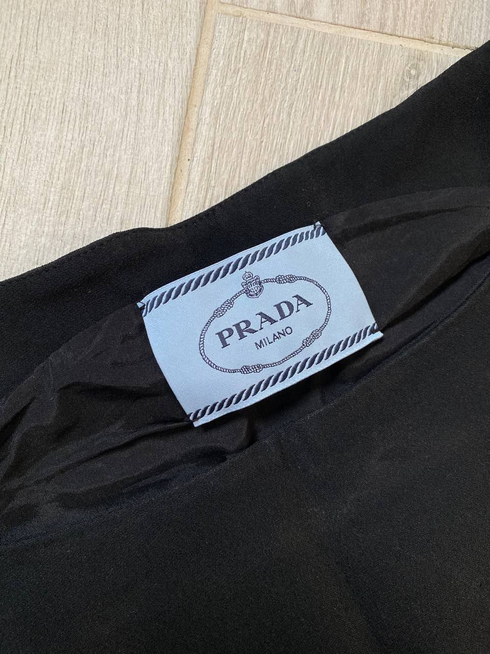 Prada Prada Black Dress Midi Kleid Black Fitted New Collections 42 Size M / US 6-8 / IT 42-44 - 5 Thumbnail