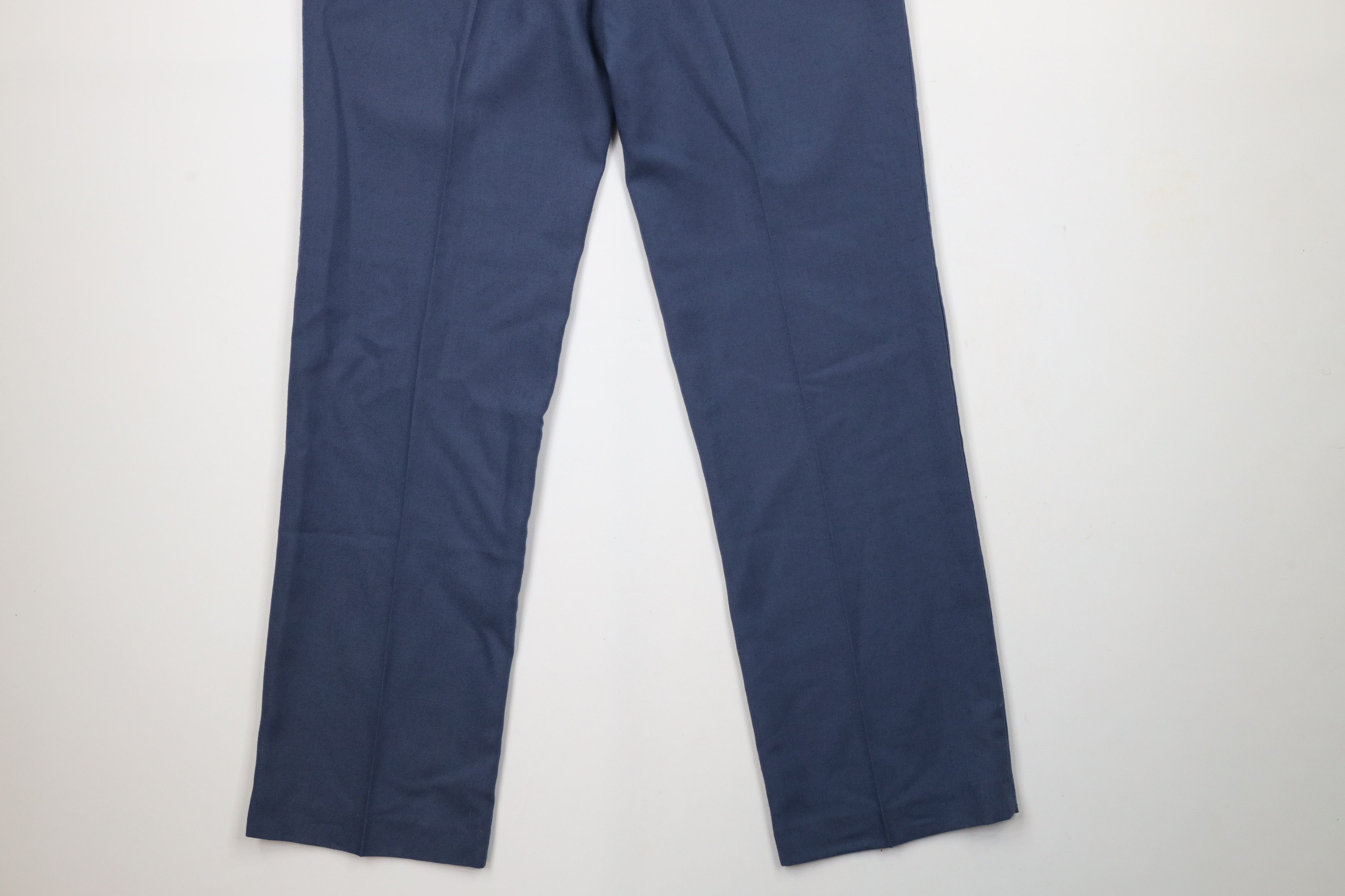 Vintage Vintage 60s Streetwear Wool Blend Knit Chinos Trousers Pants Size US 32 / EU 48 - 11 Thumbnail