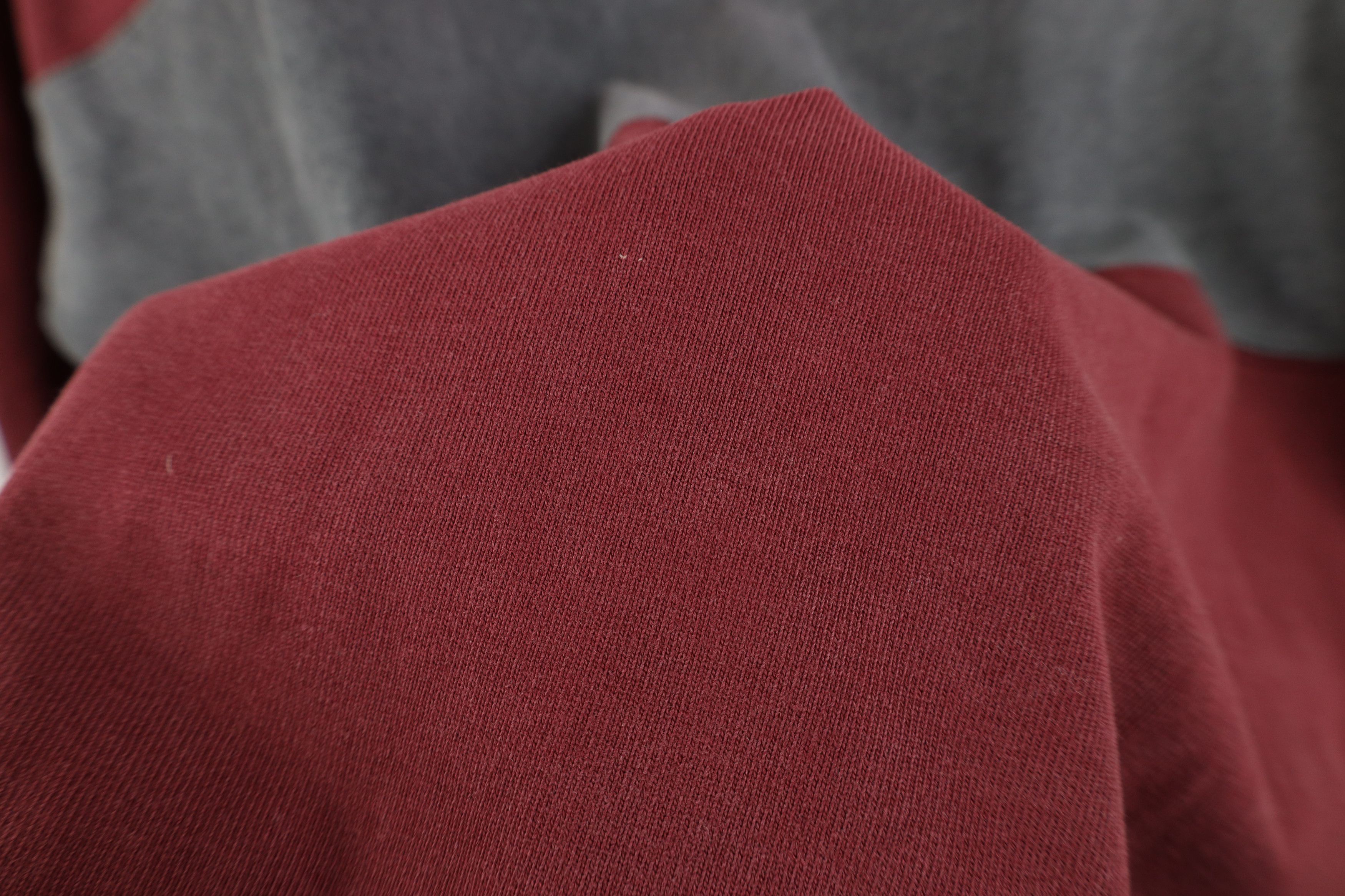 Vintage Vintage 90s Streetwear Block Long Sleeve Rugby Polo Red Size US M / EU 48-50 / 2 - 7 Thumbnail