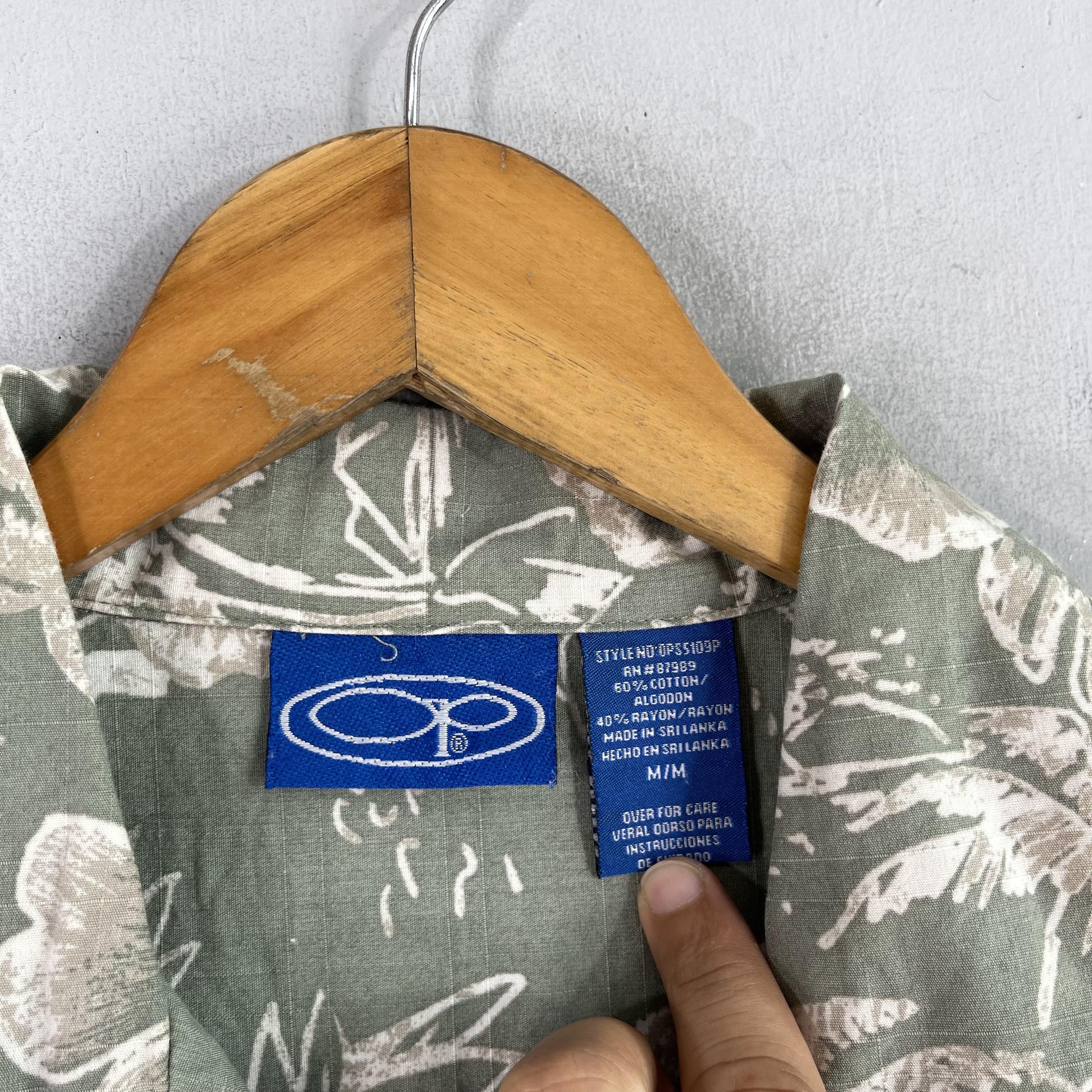Ocean Pacific Vintage OCEAN PACIFIC Aloha Tropical Floral Motive Shirt Size US M / EU 48-50 / 2 - 5 Thumbnail