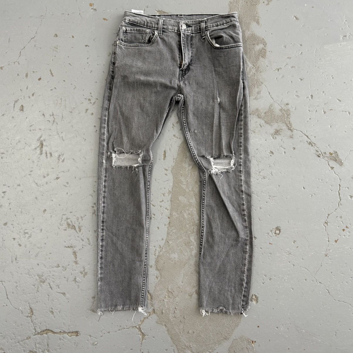 Levi's Levis Gray Denim Pants Size US 32 / EU 48 - 1 Thumbnail