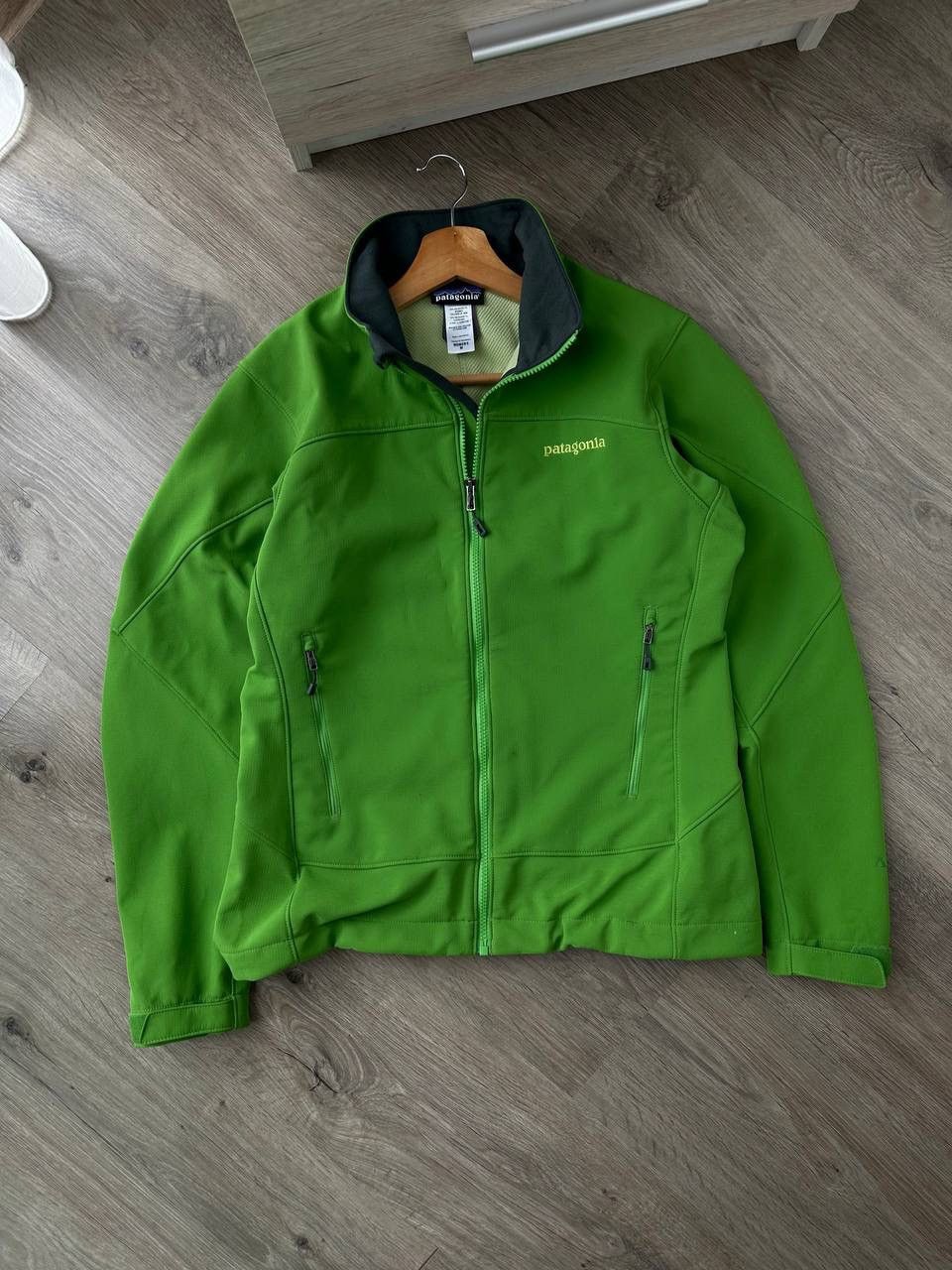 Patagonia × Vintage Vintage Patagonia Outdoor Green Polartec Jacket Size US M / EU 48-50 / 2 - 2 Thumbnail