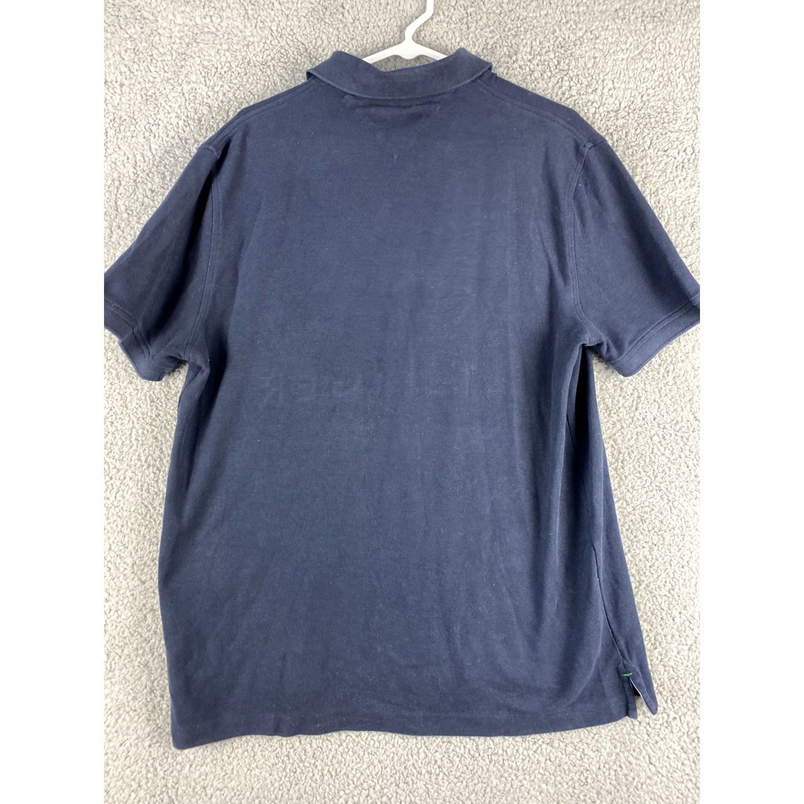 Tommy Hilfiger Tommy Hilfiger Polo Shirt Mens Size L Blue Logo Size US L / EU 52-54 / 3 - 7 Thumbnail