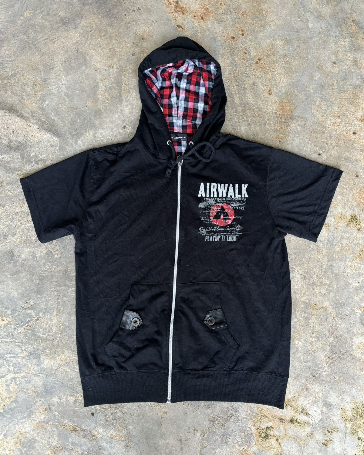 Hysteric Glamour × If Six Was Nine × Japanese Brand Y2k Air Wali Ifwixwasnine Punk Style Zip Tshirt Size US L / EU 52-54 / 3 - 1 Thumbnail