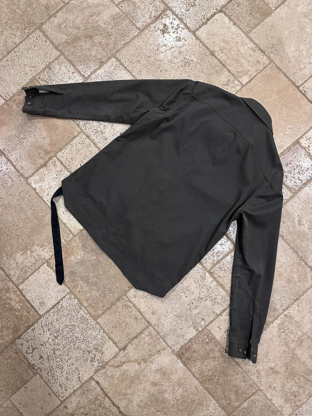 Rick Owens Drkshdw Rick Owens SS22 Drkshdw Dark Dust Denim Outershirt Size US M / EU 48-50 / 2 - 11 Thumbnail
