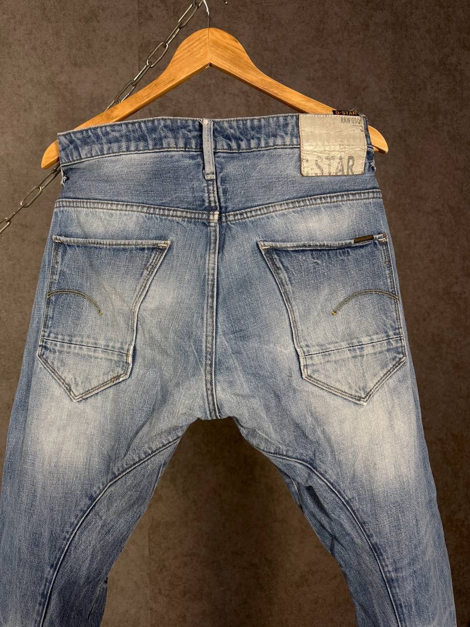 G-Star G Star Raw designer assymmetric jeans Size US 36 / EU 52 - 7 Thumbnail