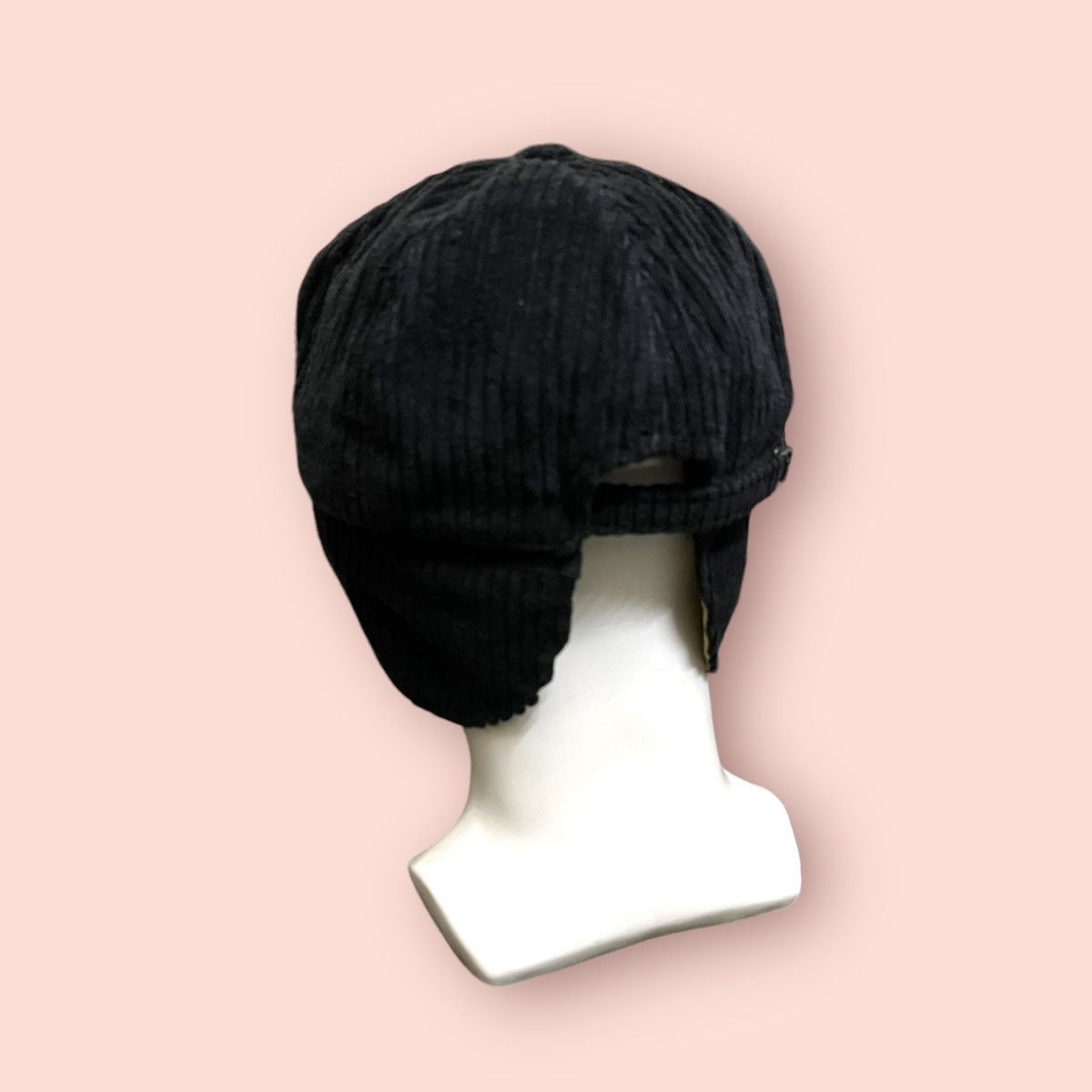 Playboy VINTAGE PLAYBOY EAR FLAP CORDUROY TRAPPER HAT Size ONE SIZE - 6 Thumbnail