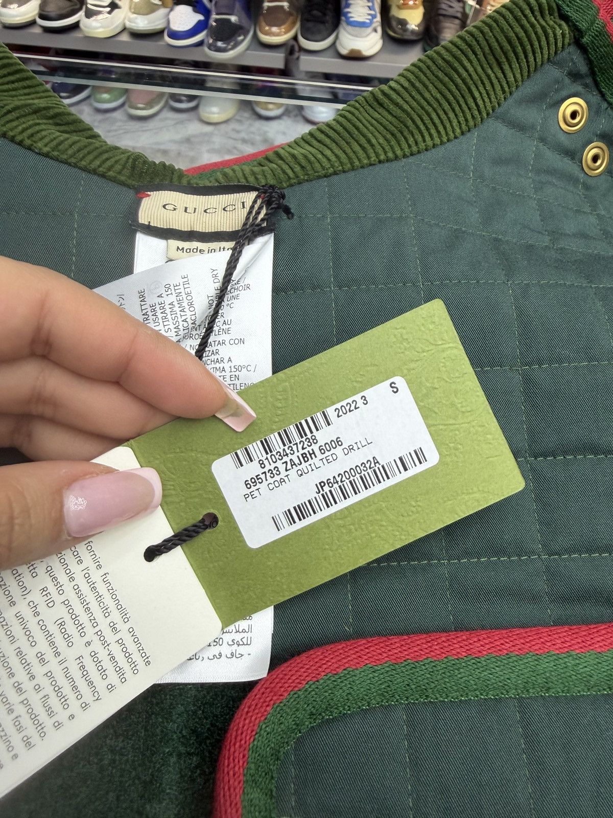 Gucci Gucci Pet Trench Coat Size ONE SIZE - 8 Thumbnail