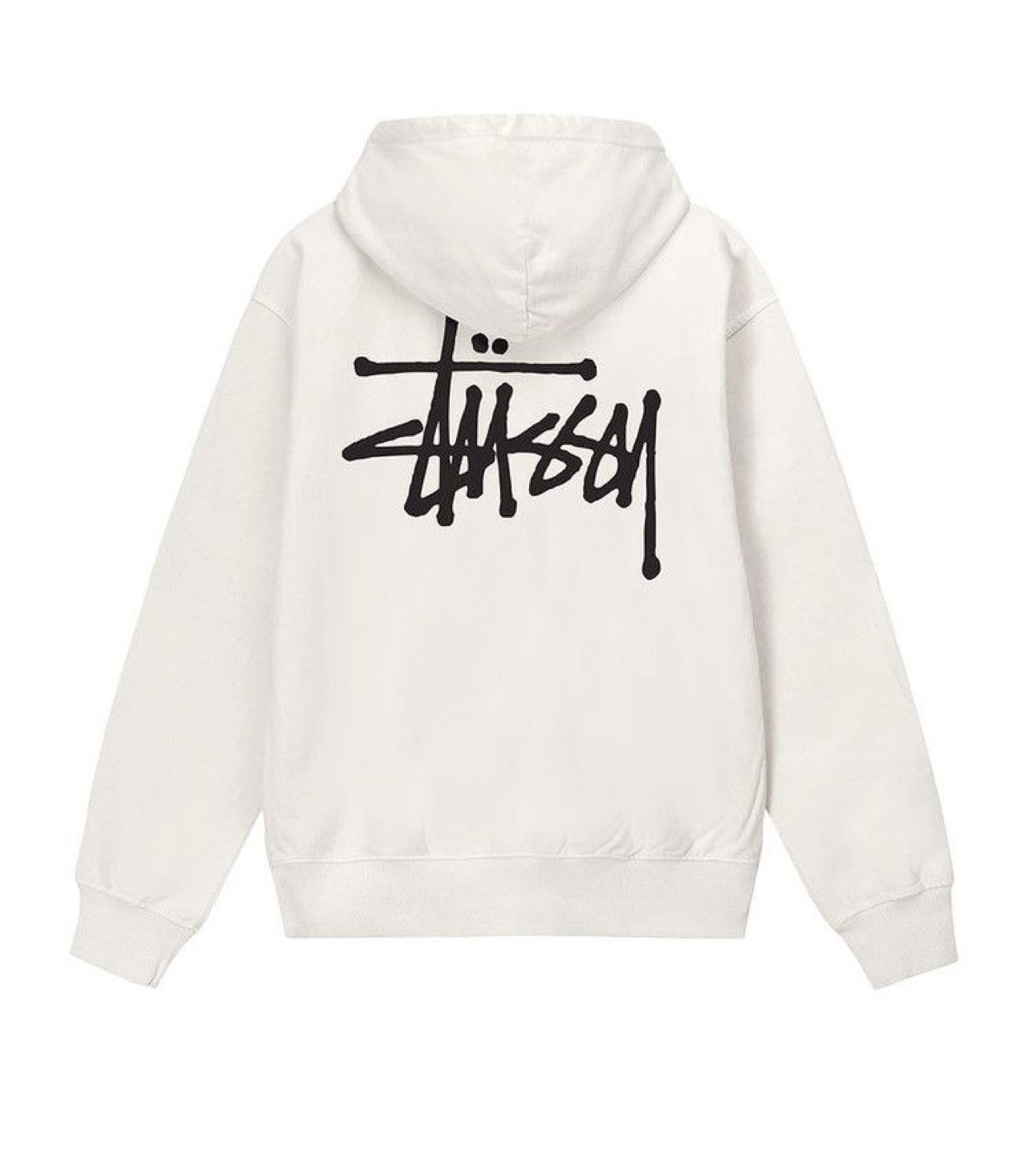 Stussy Stussy basic hoodie pigment dyed natural size small Size US S / EU 44-46 / 1 - 2 Thumbnail