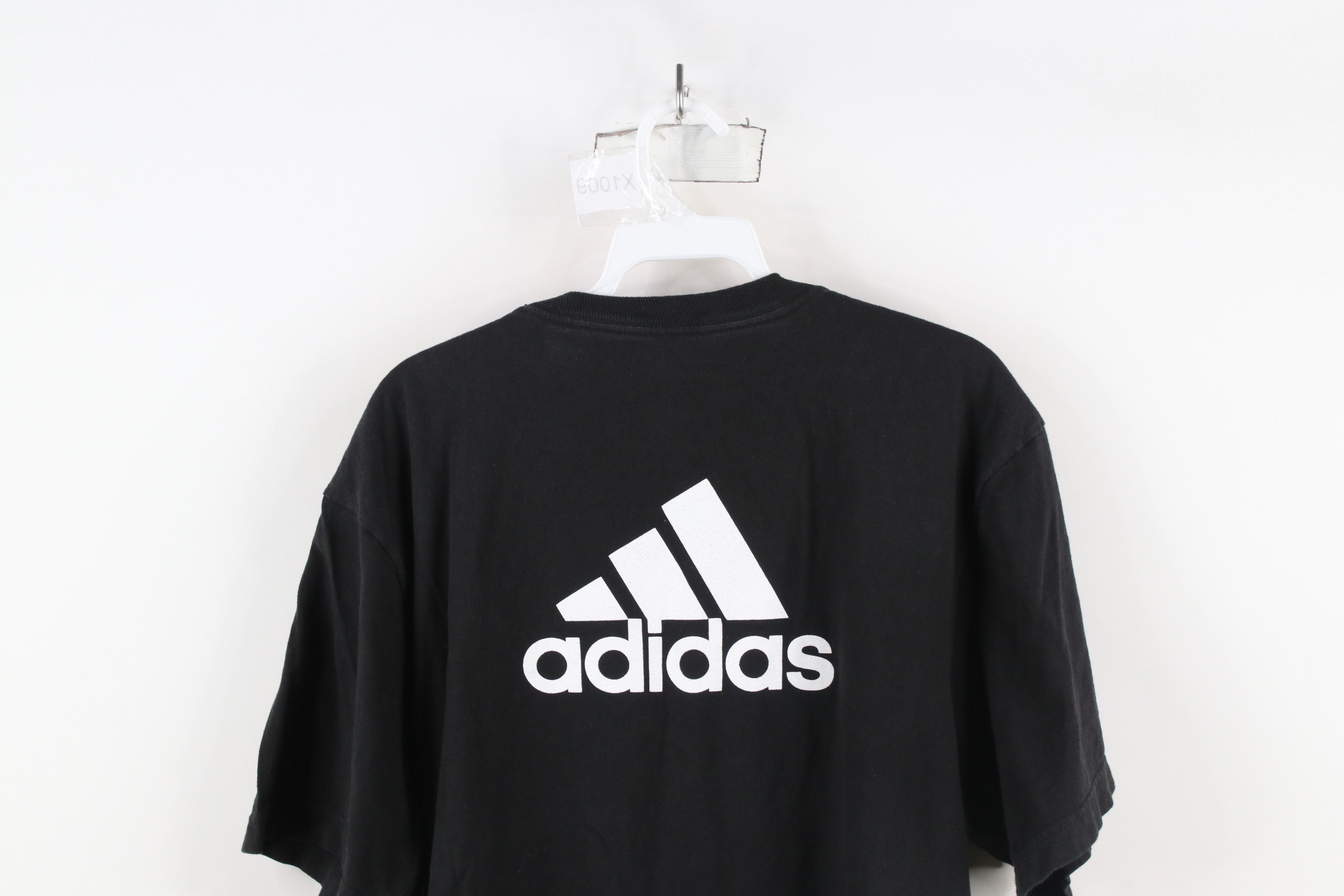 Adidas × Vintage Vintage Adidas Madonna University Volleyball T-Shirt Black Size US L / EU 52-54 / 3 - 10 Thumbnail