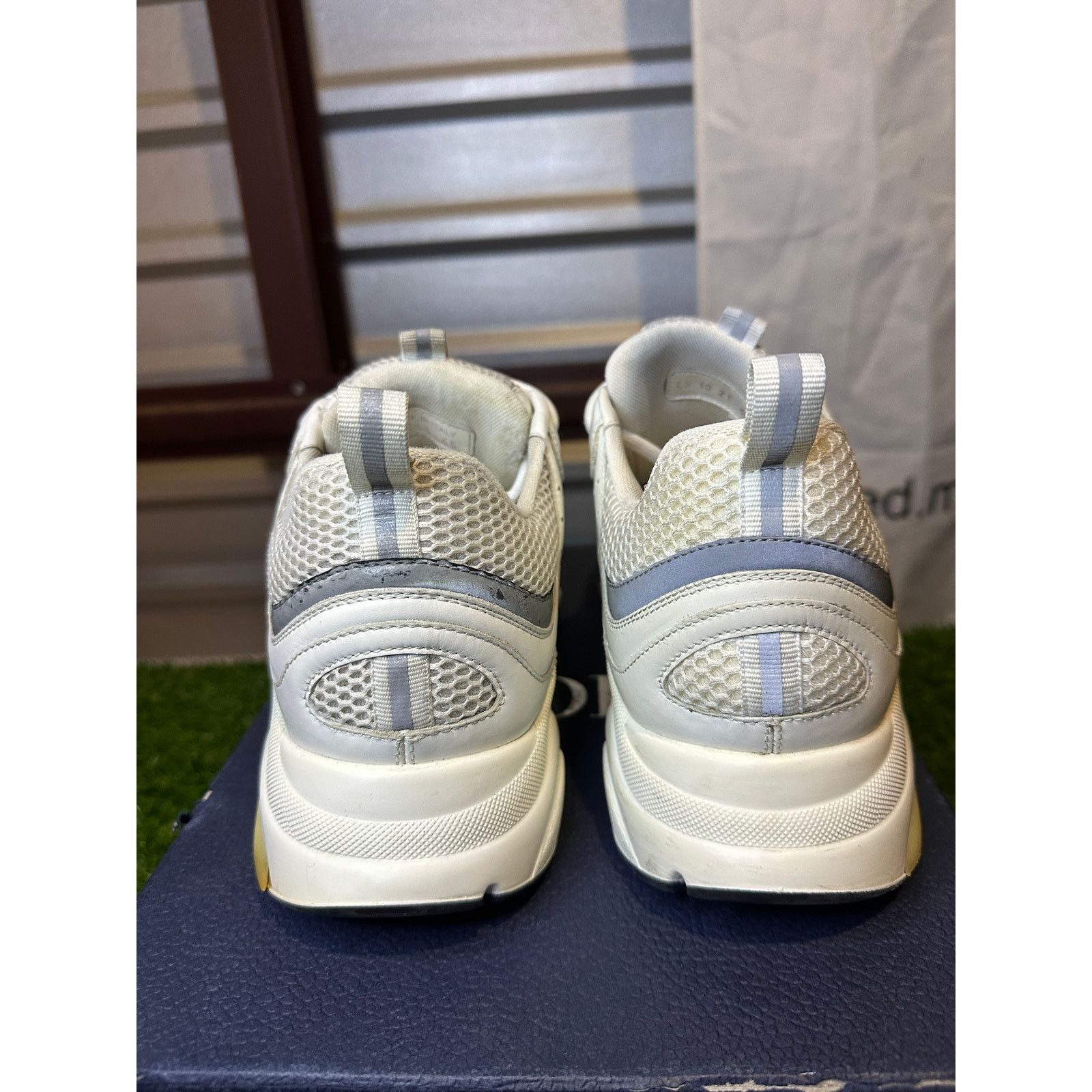 Dior Size 12 - Dior B22 White Sneakers Size US 12 / EU 45 - 6 Thumbnail