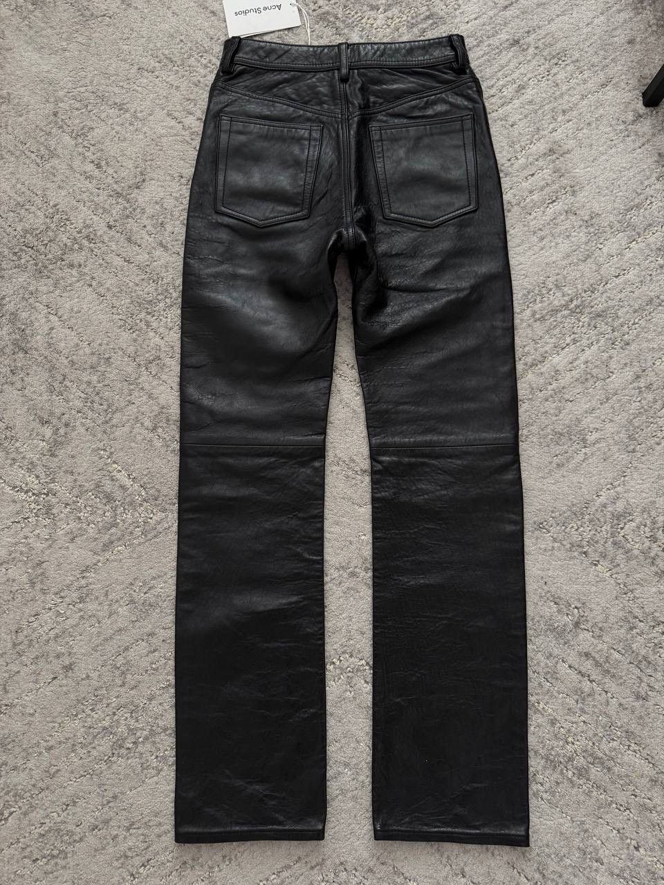 Acne Studios Acne Studios Archive 5-Pocket Leather Trousers Size 34" / US 12 / IT 48 - 9 Thumbnail