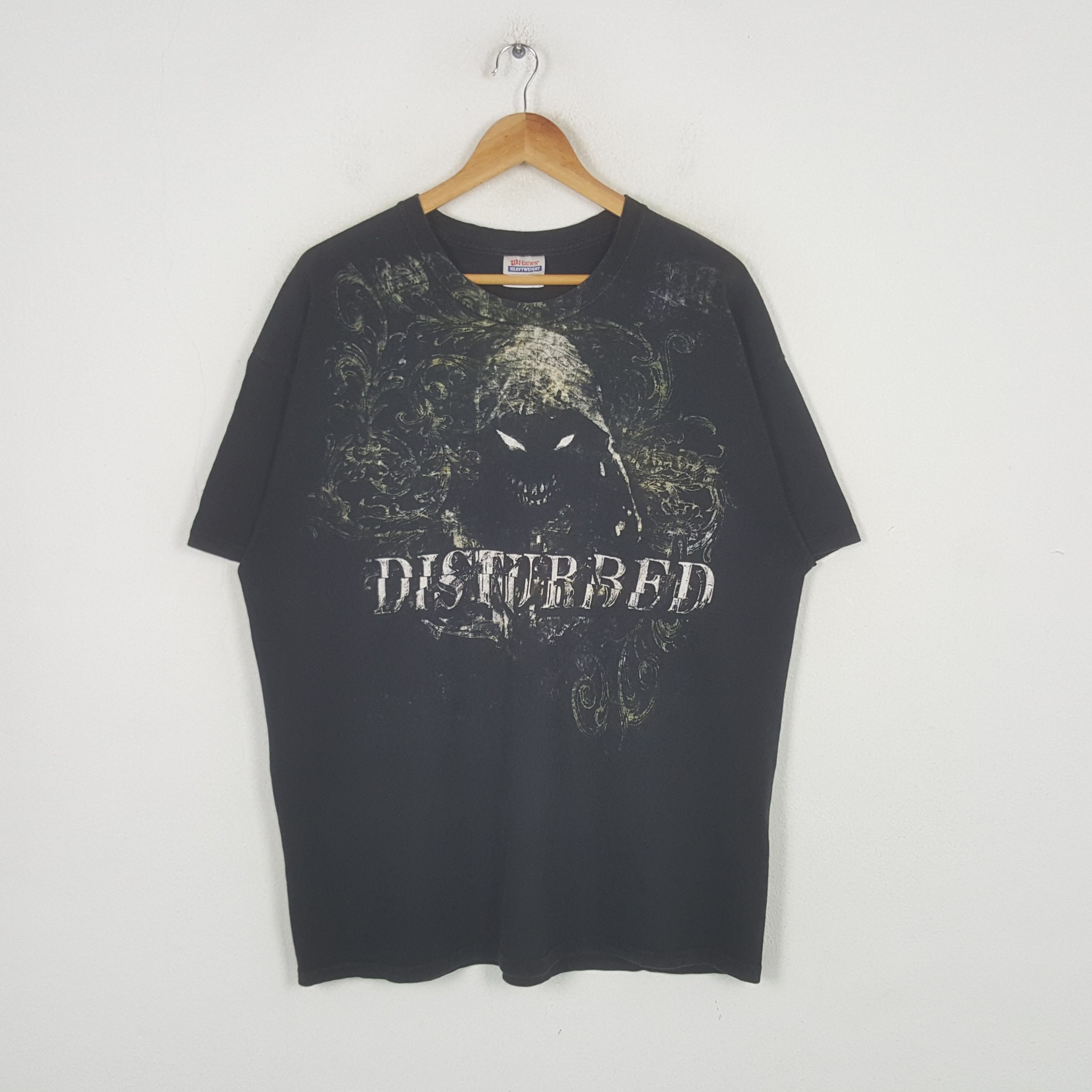 Band Tees Vintage Disturbed American Heavy Metal Band Tshirt RR24 Size US L / EU 52-54 / 3 - 1 Thumbnail