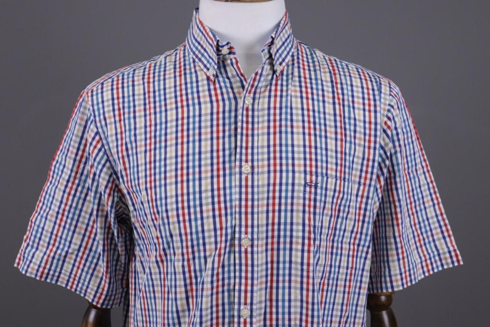 Paul & Shark Paul & Shark Yachting Multicolor Check Shirt Size 41 Size US M / EU 48-50 / 2 - 2 Thumbnail