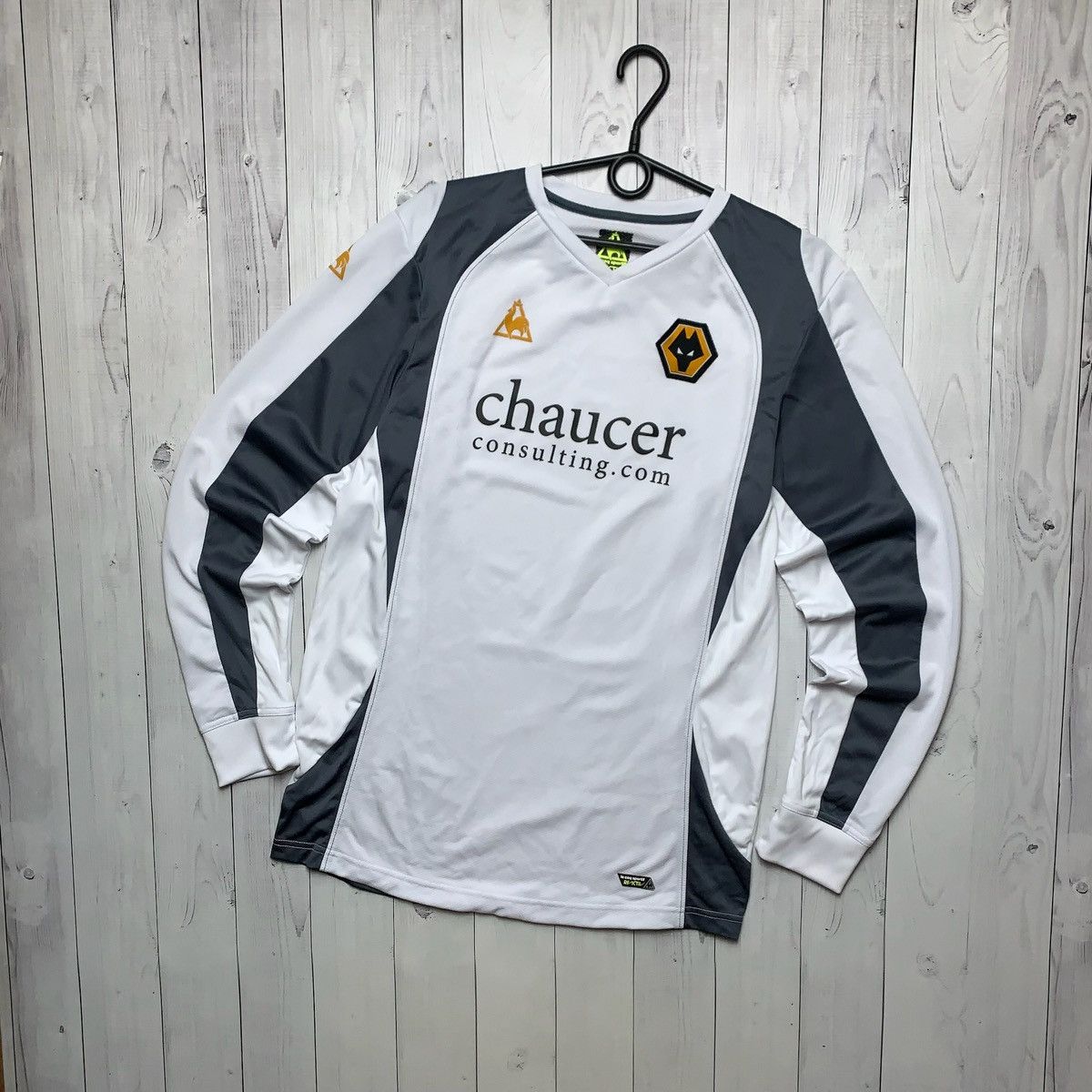Le Coq Sportif × Vintage Vintage Wolverhampton soccer jersey long sleeve size M rare Size US M / EU 48-50 / 2 - 1 Thumbnail