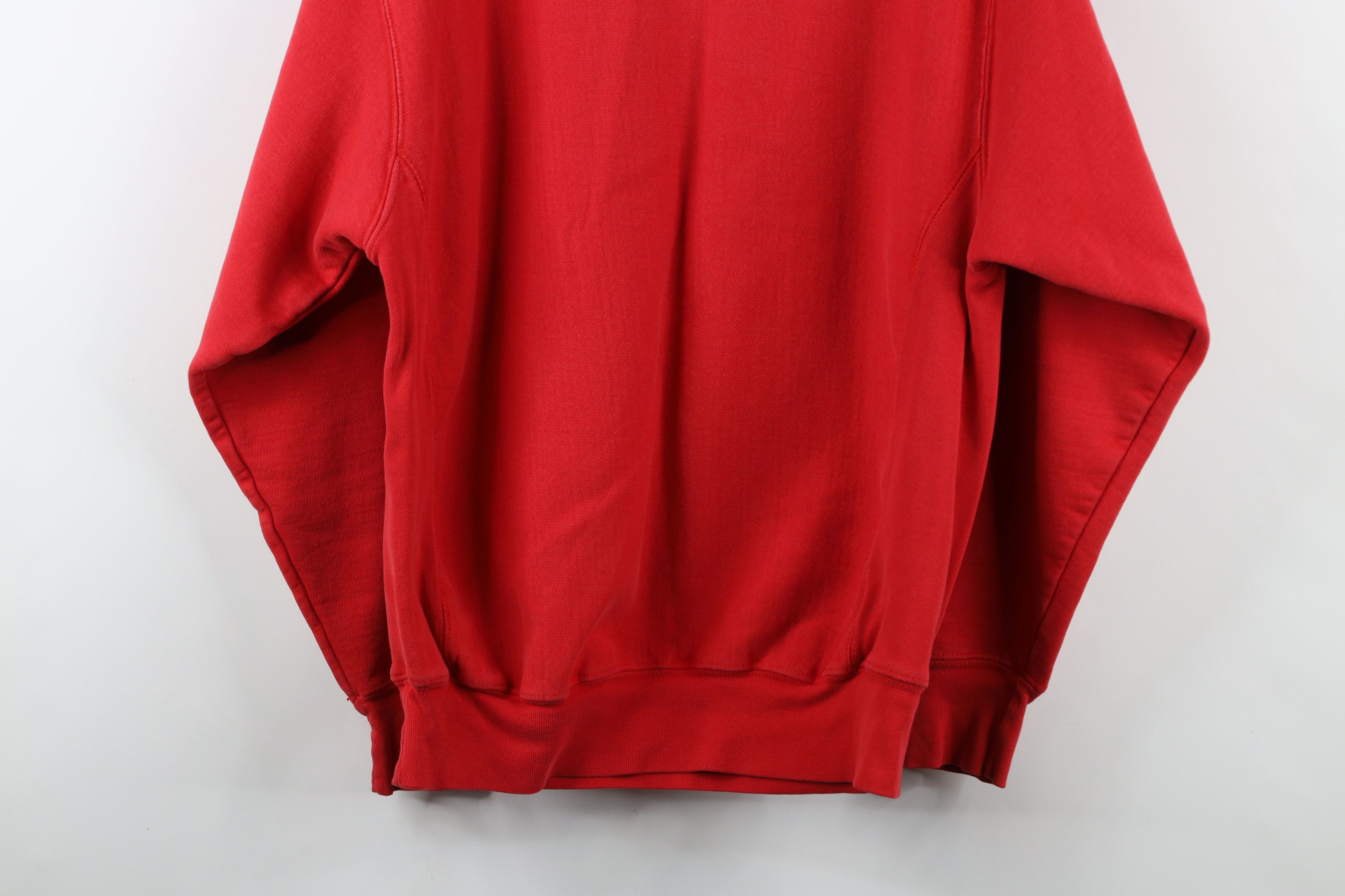Vintage Vintage 90s Heavyweight Ohio State University Sweatshirt Red Size US XL / EU 56 / 4 - 13 Thumbnail