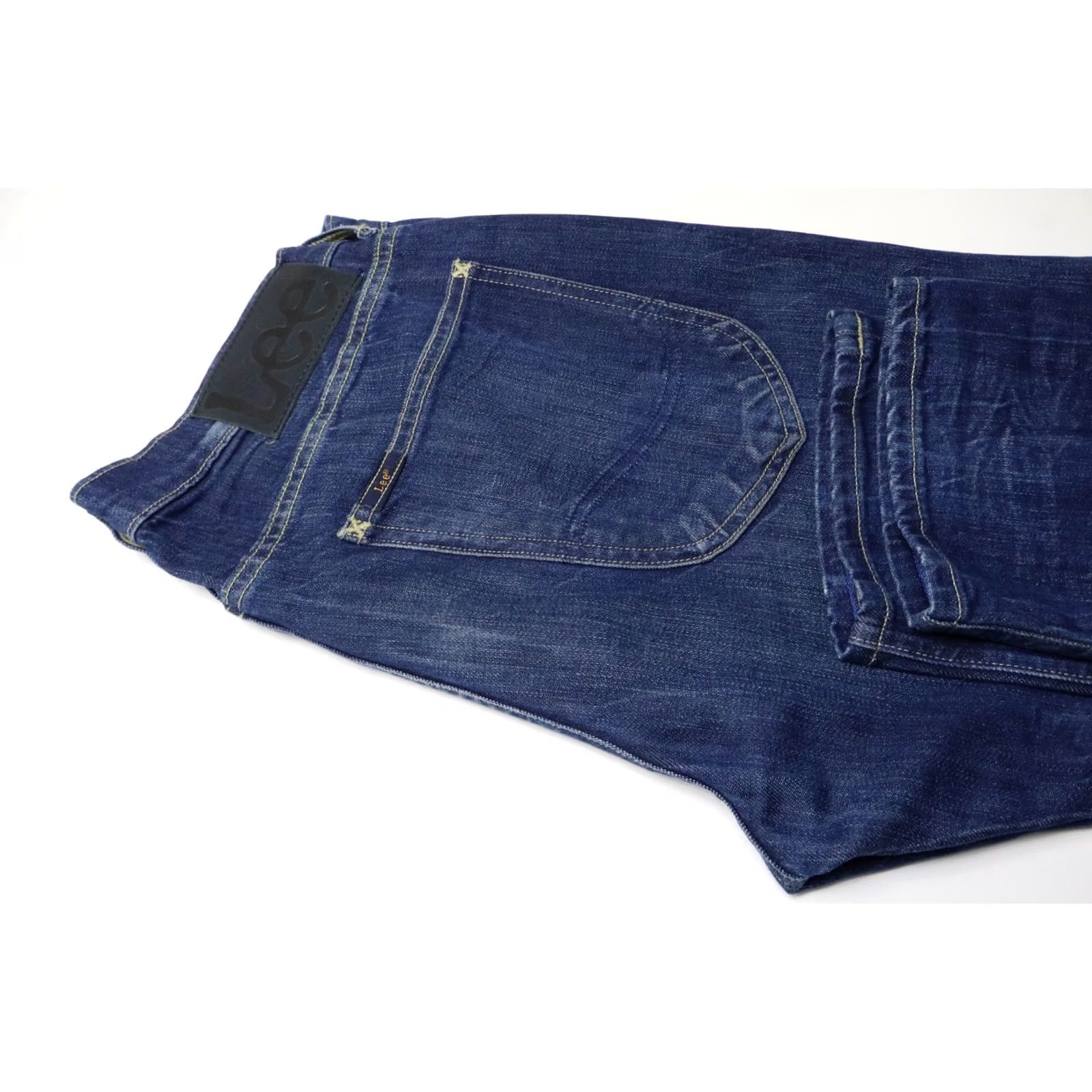 Lee LEE Luke Jeans Slim Fit Zip Fly Stretch Whiskers Blue W32/L32 Mens Jeans Clothing惜 Size US 32 / EU 48 - 5 Thumbnail