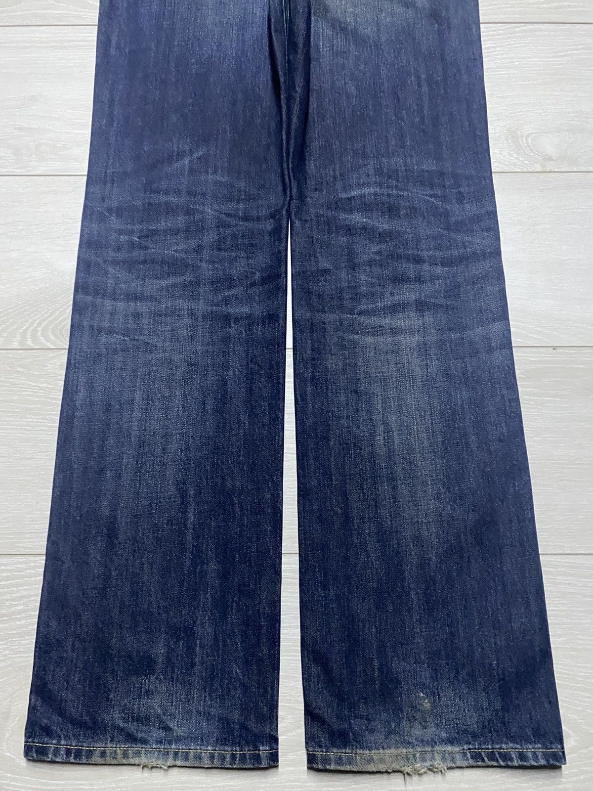 Jil Sander × Uniqlo Vintage Uniqlo UJ Grunge Distressed Loose Jeans Size US 32 / EU 48 - 8 Thumbnail