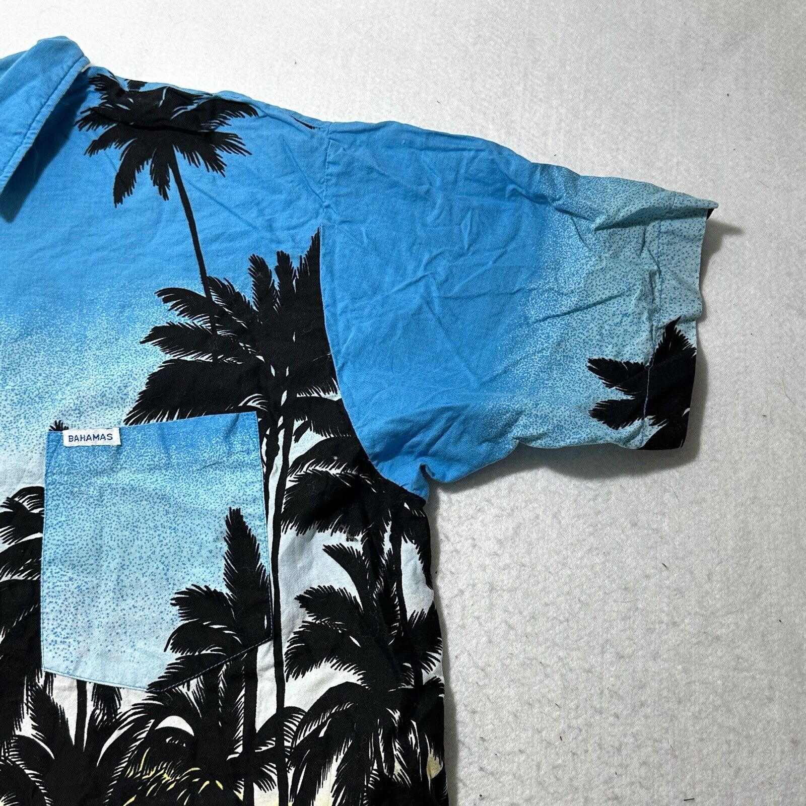 Vintage Dorsett XXL Hawaiian Palm Tree Sunset Button Up Shirt Size US XXL / EU 58 / 5 - 3 Thumbnail