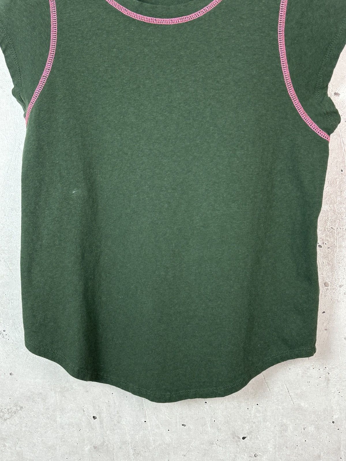 Zadig & Voltaire Zadig&Voltaire Green Cotton Embroidered Short Sleeve T-shirt Size S / US 4 / IT 40 - 5 Thumbnail