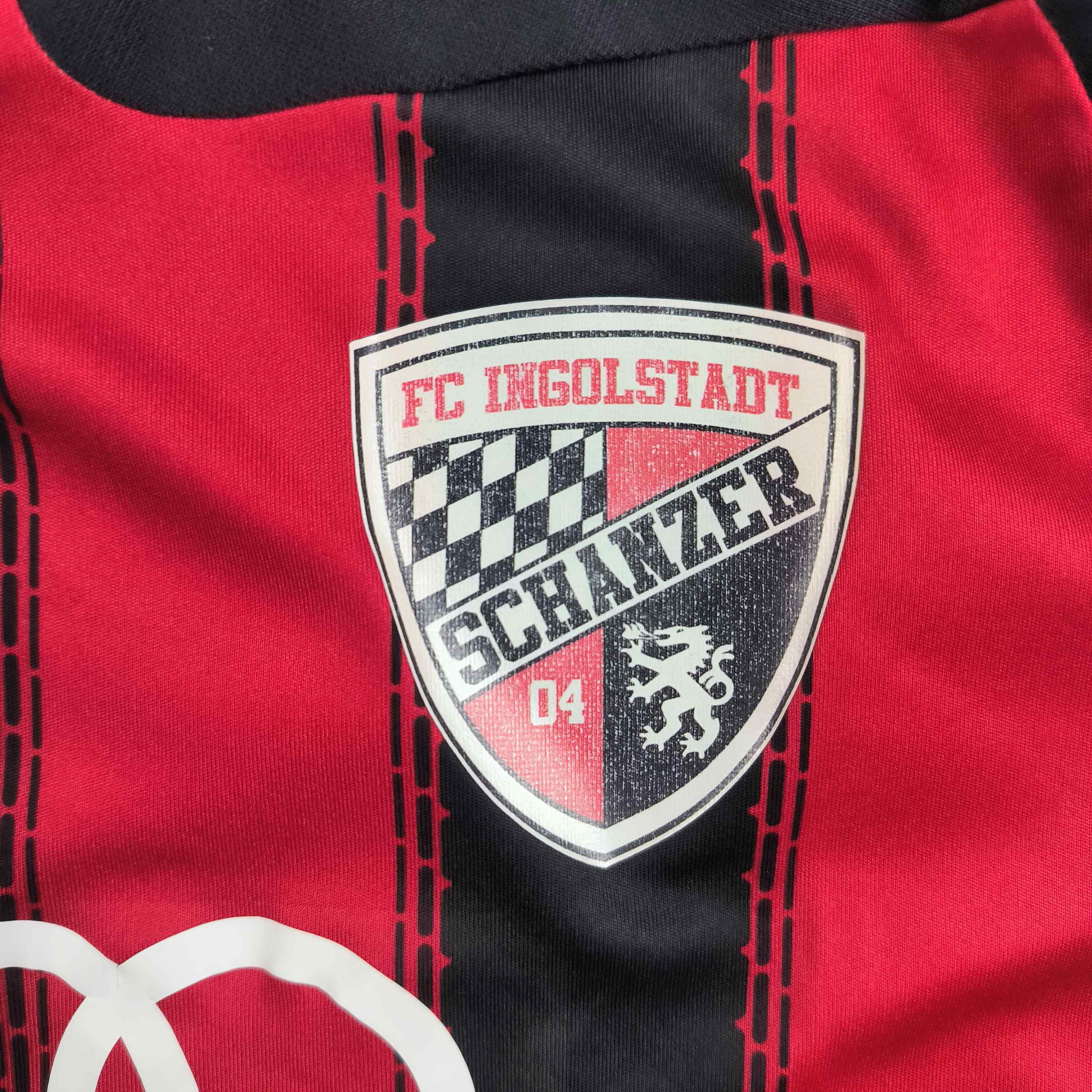Adidas FC Ingolstadt 2010-12 Adidas home #16 football jersey size M Size US M / EU 48-50 / 2 - 4 Thumbnail