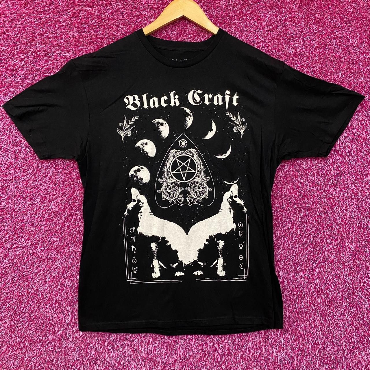 Other Black Craft Phases of The Moon Dark Astrology T-Shirt L Size US L / EU 52-54 / 3 - 1 Thumbnail