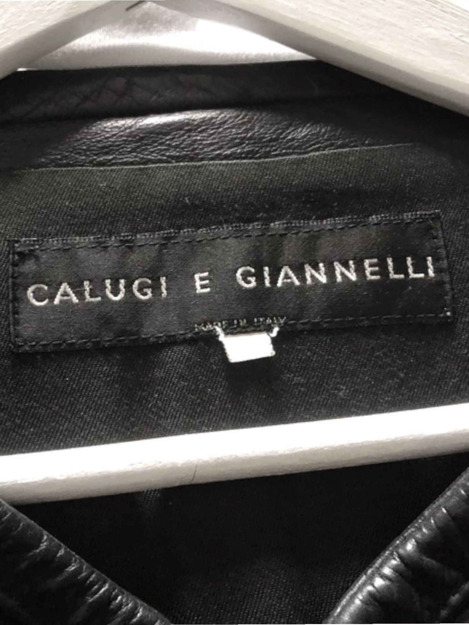 Calugi e Gianelli Calugi e Giannelli Italian Leather Moto Jacket Size US L / EU 52-54 / 3 - 5 Thumbnail