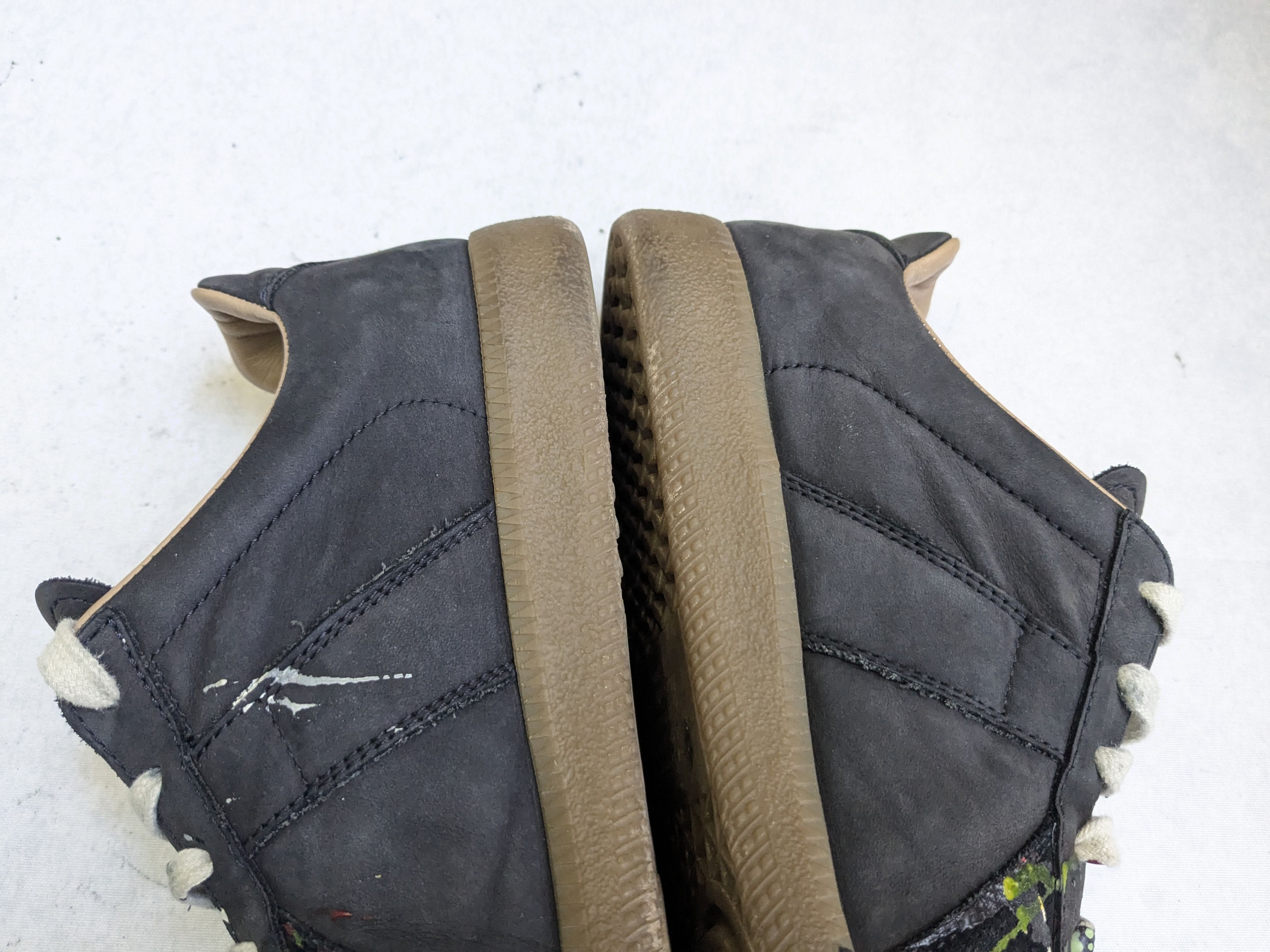 Maison Margiela Maison Margiela Replica GAT Paint Splatter Black 7 40 Low Size US 7 / EU 40 - 12 Thumbnail
