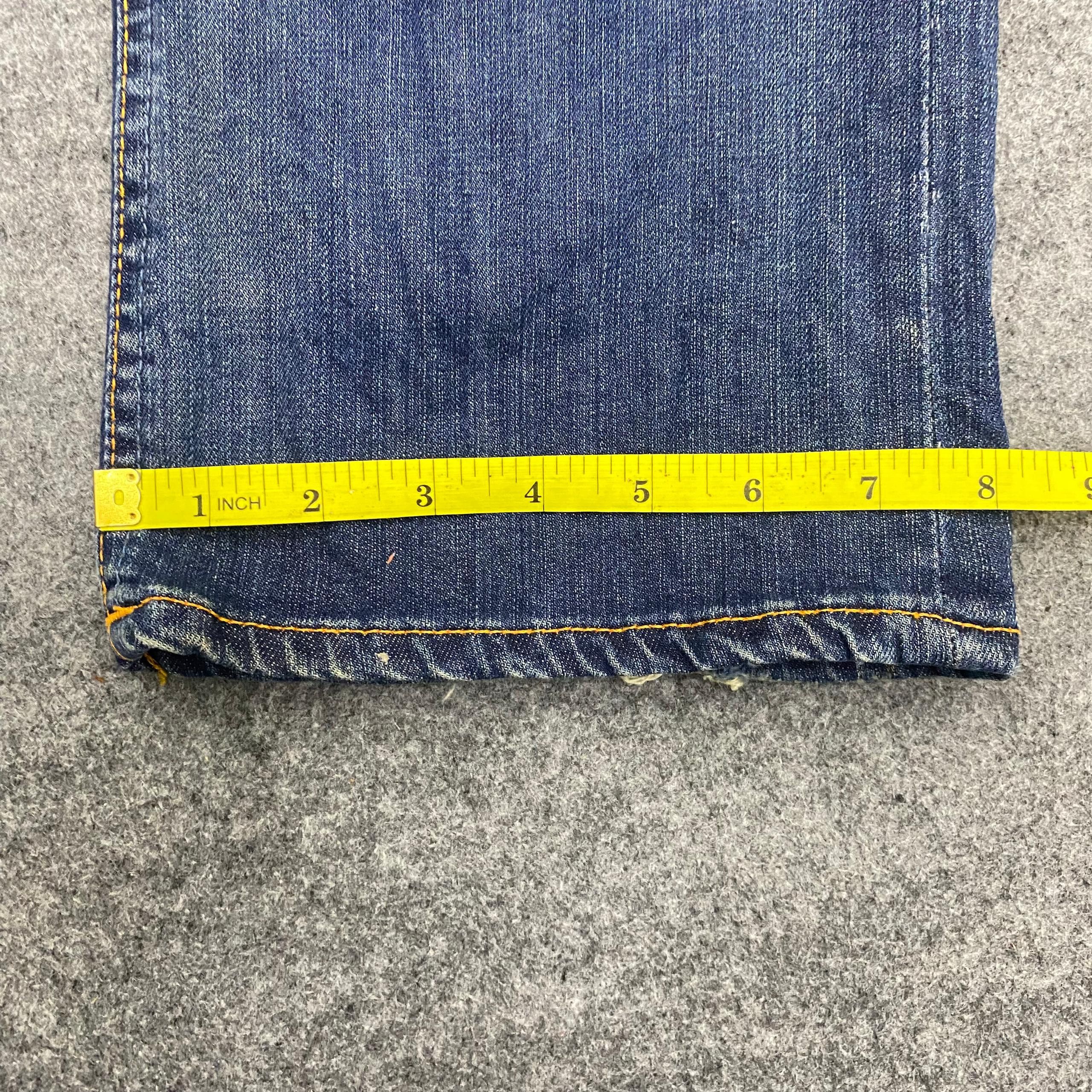 Nudie Jeans 💥Best Offer💥Vintage Nudie Bootcut Distressed Denim Size US 33 - 8 Thumbnail