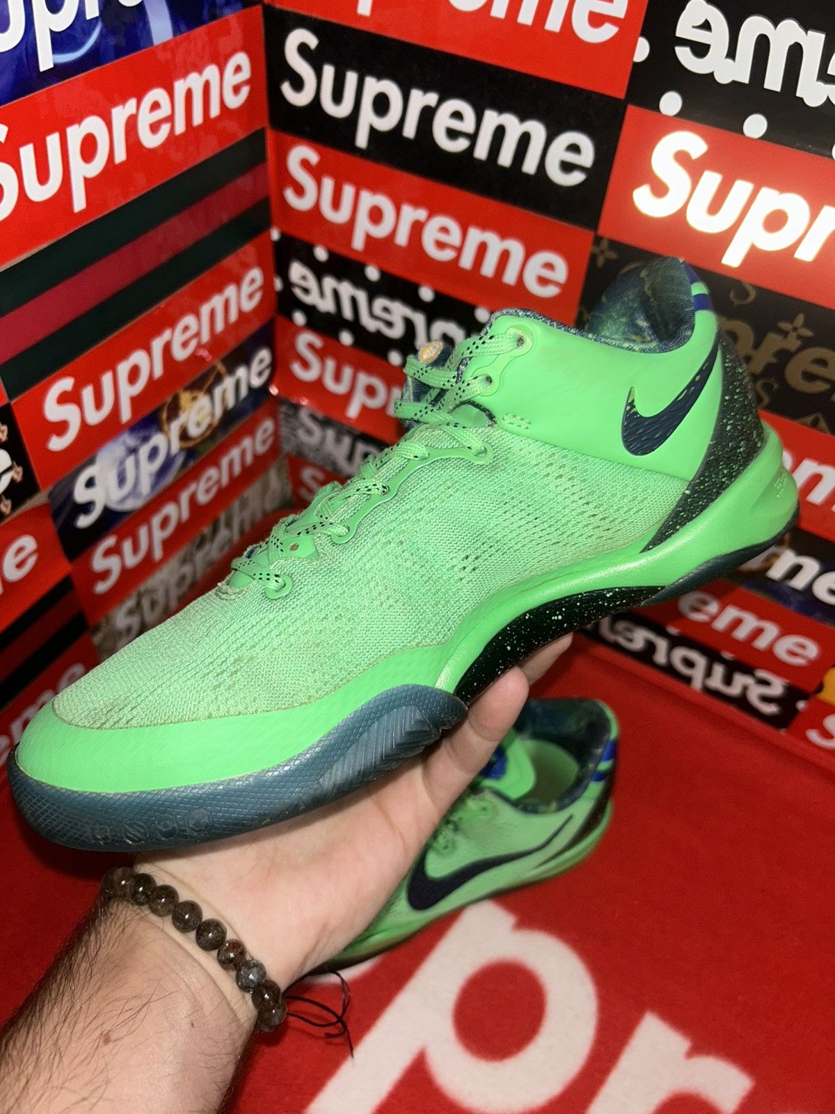 Nike 2013 NIKE KOBE 8 VIII ELITE 'SUPERHERO' 555586-301 size 5.5y Size US 5.5 / EU 38 - 8 Thumbnail