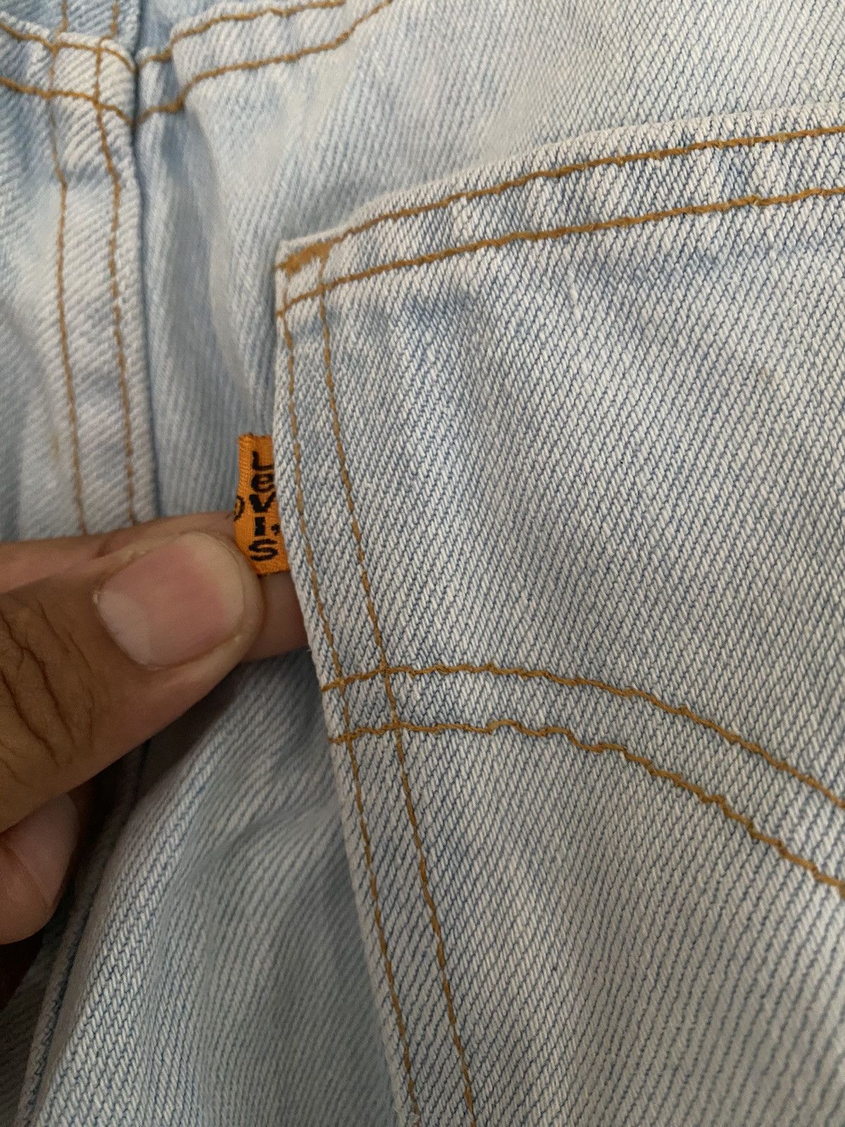 Levi's Levis 646 Orange Tab Flared Size US 33 - 6 Thumbnail