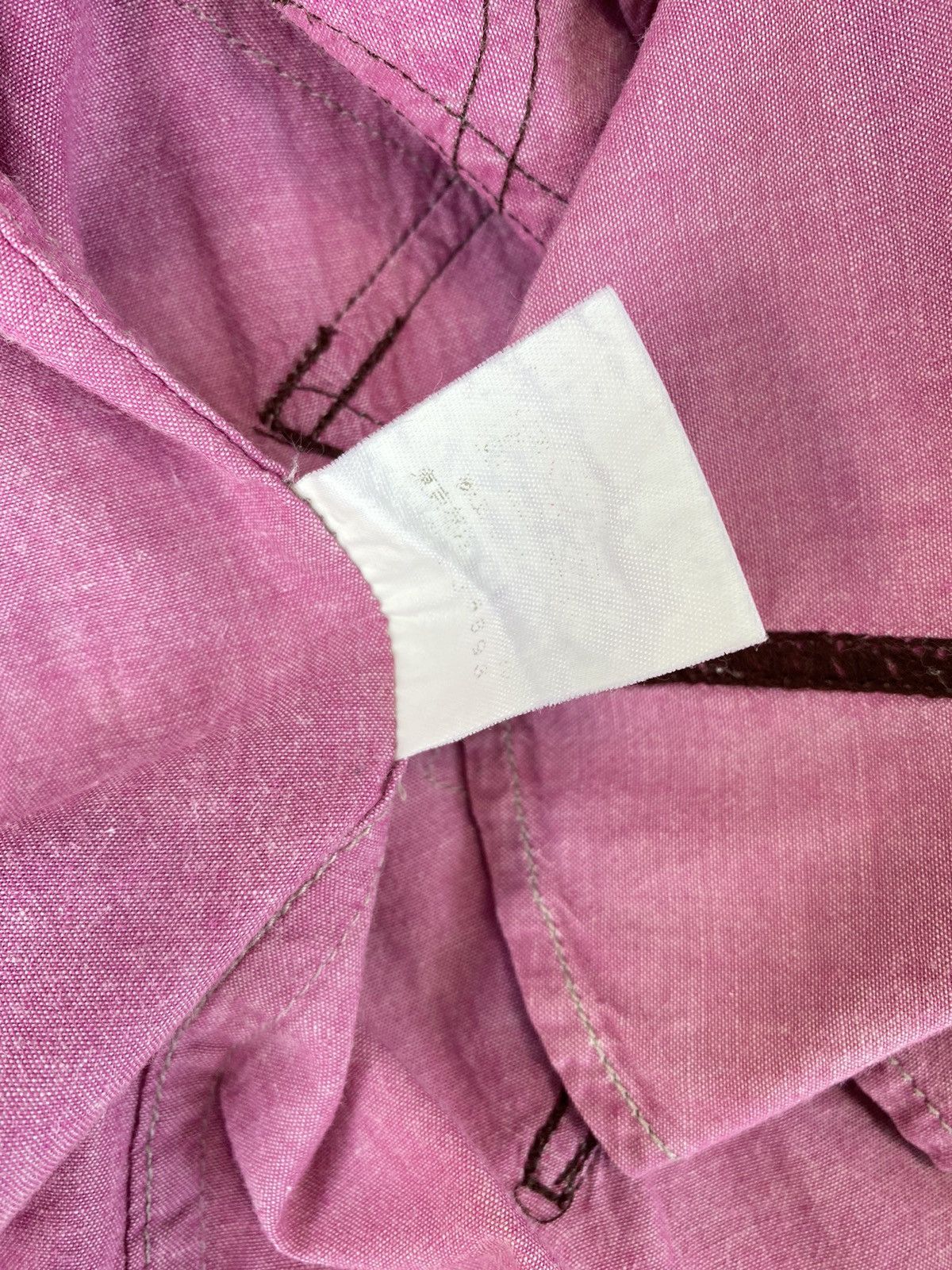 Frapbois FRAPBOIS Pink Patchwork Shirt Size XS / US 0-2 / IT 36-38 - 8 Thumbnail