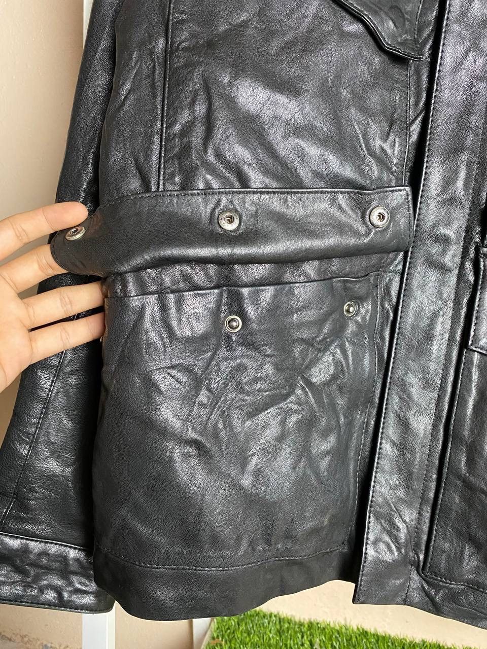 C.P. Company C.P Company Sheep Skin Leather Jacket Size US XS / EU 42 / 0 - 5 Thumbnail
