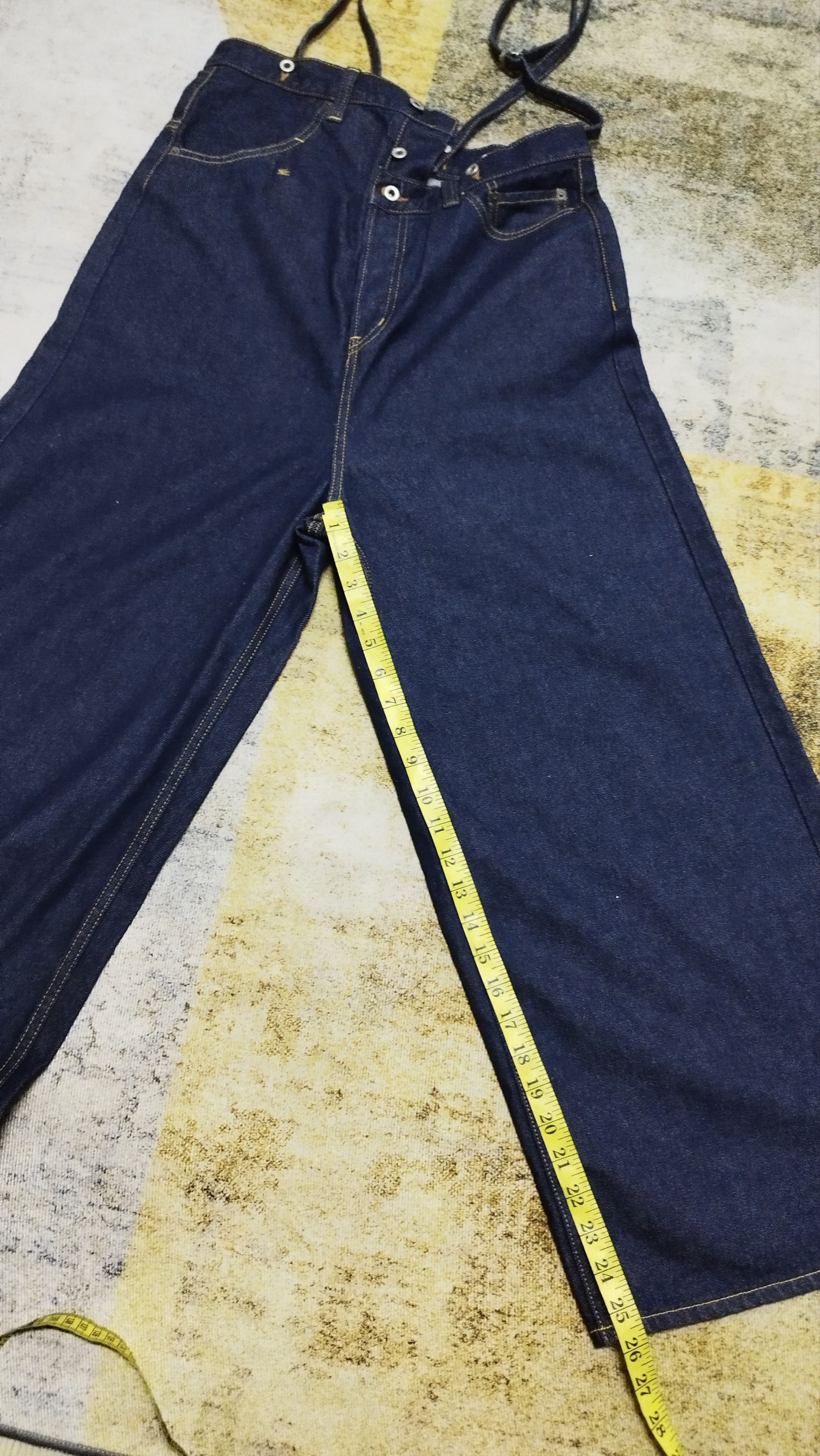 If Six Was Nine × Johnbull × Le Grande Bleu (L.G.B.) Johnbull ZP083 NO.81-0416 baggy Size 32" / US 10 / IT 46 - 7 Thumbnail