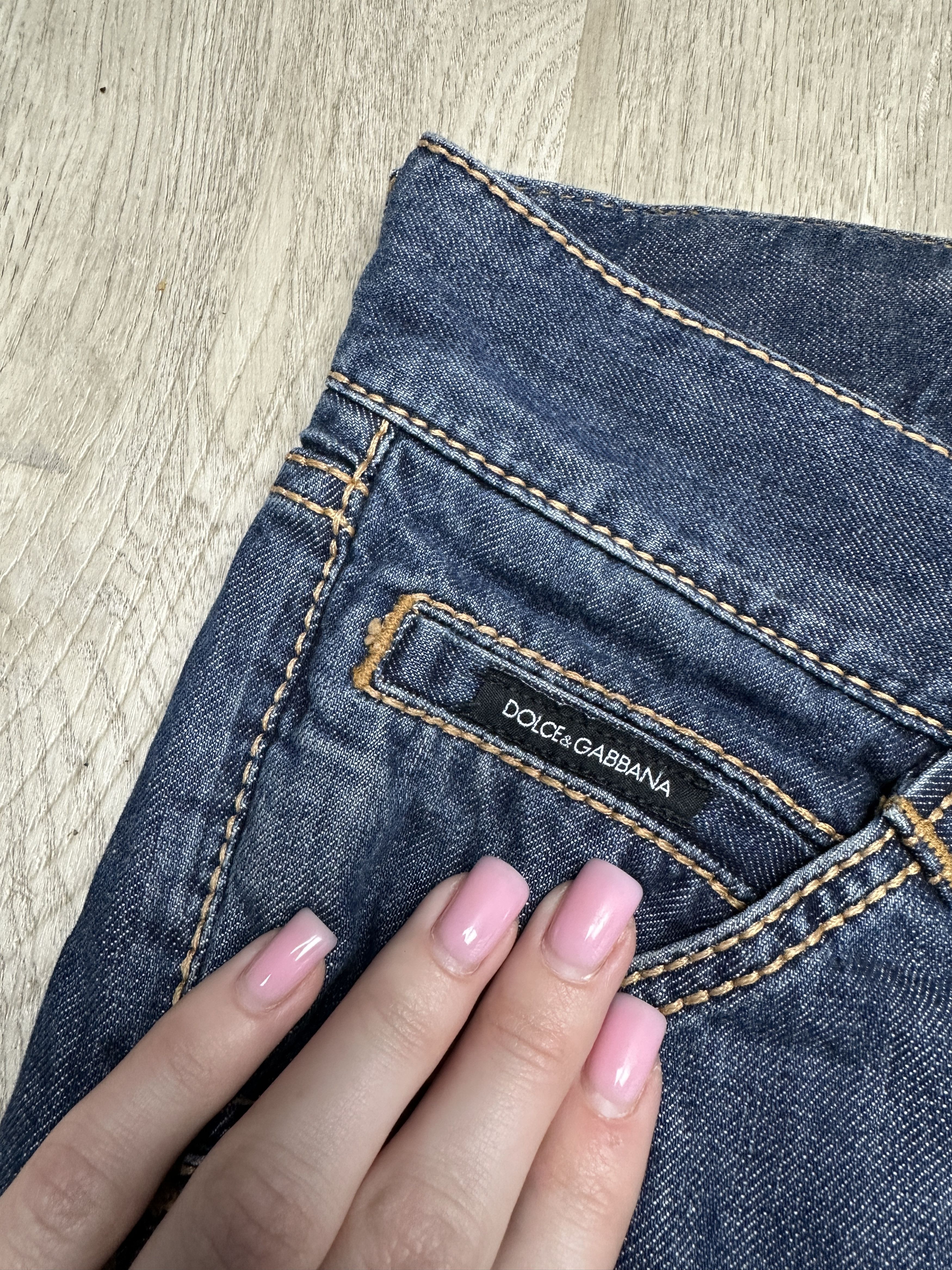 Dolce & Gabbana Dolce & Gabbana Mens LOW RISE Denim Pants Jeans Size US 34 / EU 50 - 3 Thumbnail