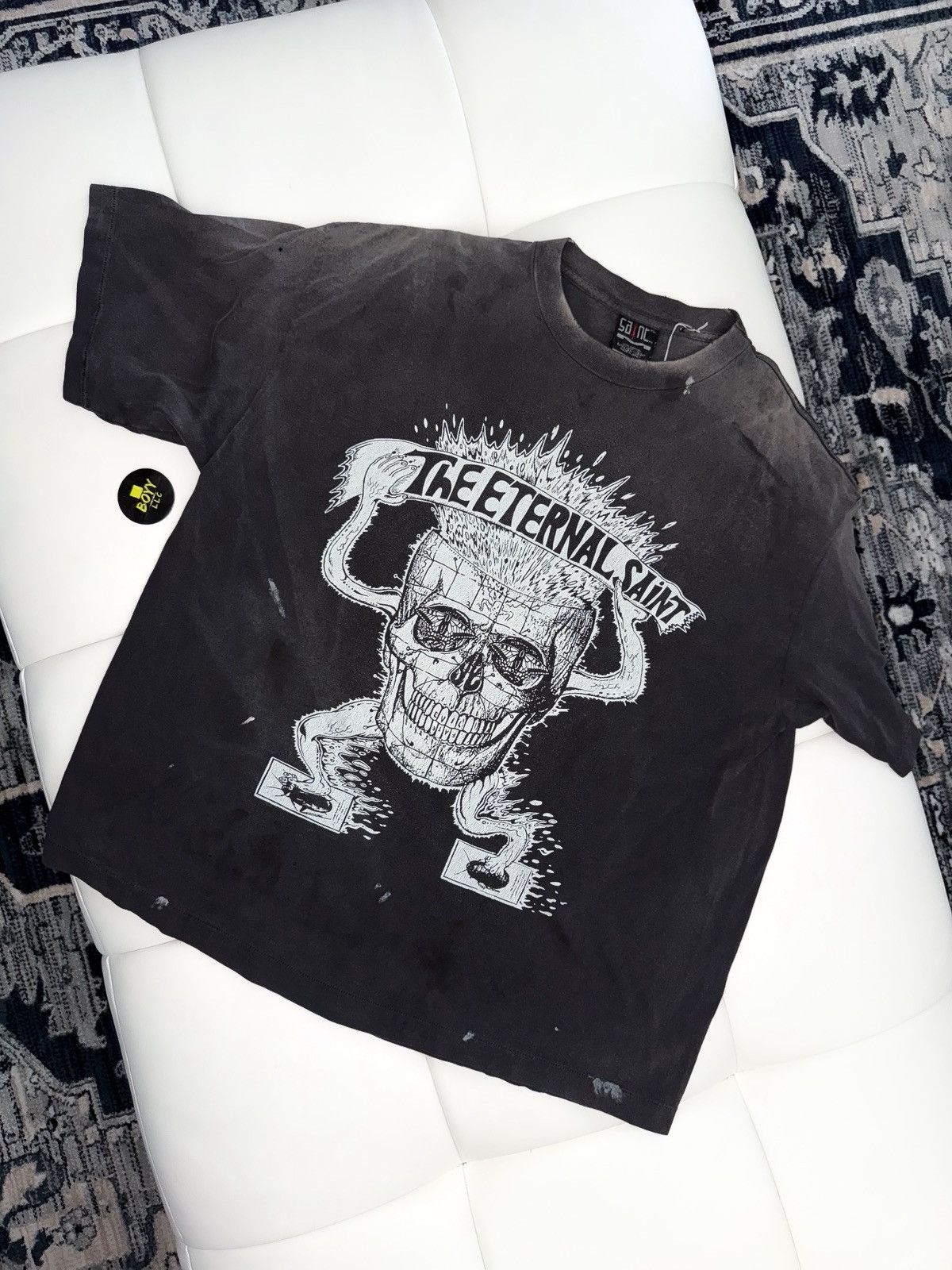 Saint Michael the eternal logo t shirt