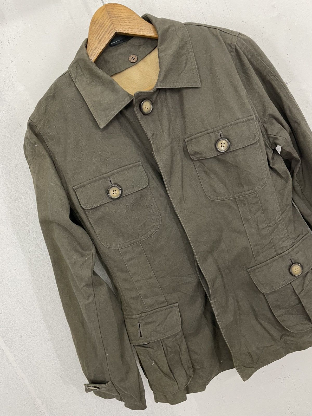 Japanese Brand Beaux-Arts+ Fleece Liner Winter Jacket Size S / US 4 / IT 40 - 3 Thumbnail