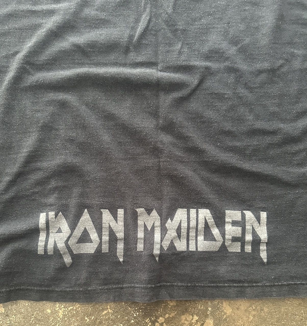Band Tees × Iron Maiden × Vintage Vintage 90s Iron Maiden Eddie Pharaoh Tee Size US L / EU 52-54 / 3 - 4 Thumbnail