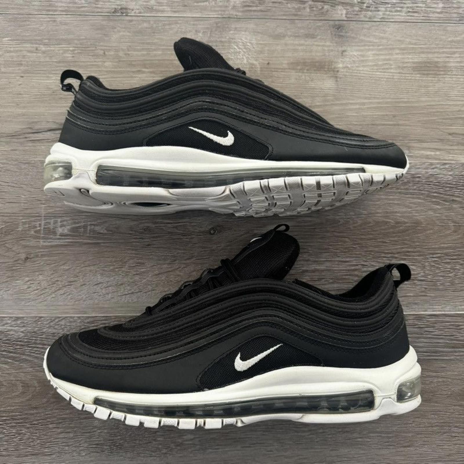 Nike NIKE • Air Max 97 "Black White" (12M) Size US 12 / EU 45 - 2 Thumbnail