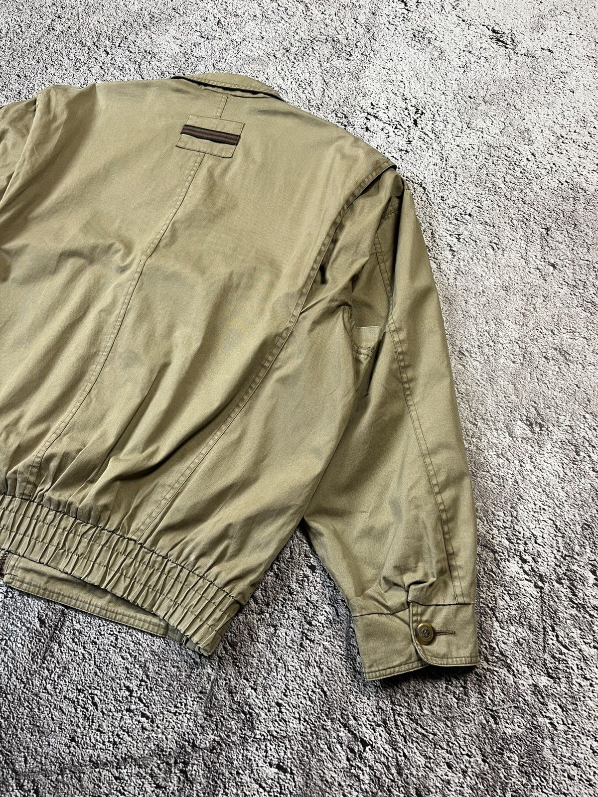 Adidas Adidas Golf Vintage Khaki Utility Jacket Size M Size US M / EU 48-50 / 2 - 11 Thumbnail