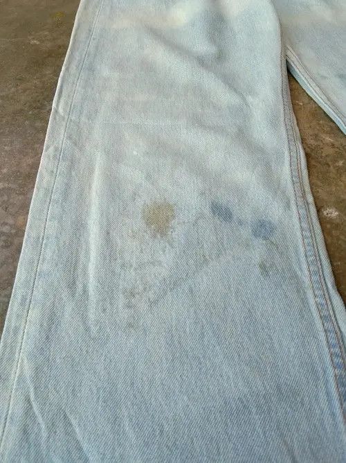 Levi's × Vintage 80s Vintage Levis 501 Made In USA Sun Faded Distressed Jeans Size US 33 - 6 Thumbnail