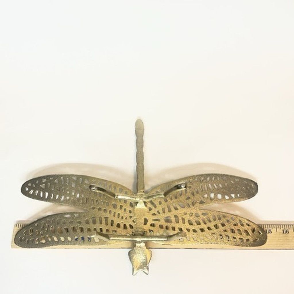 The Unbranded Brand Home Decorating Insect Large Metal Dragonfly Figure Decor Size ONE SIZE - 12 Thumbnail