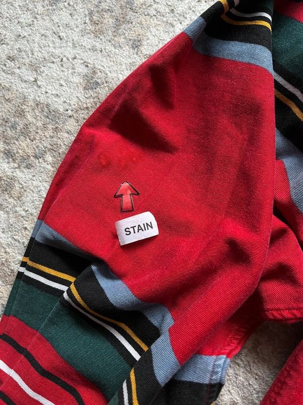Polo Ralph Lauren Polo Ralph Lauren Sz XL Small Pony Stripped Size US XL / EU 56 / 4 - 13 Thumbnail