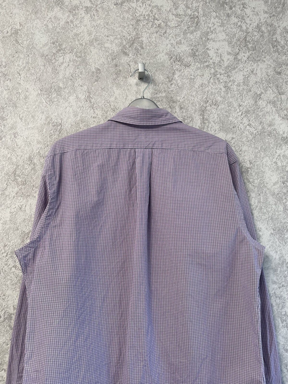Polo Ralph Lauren Vintage Polo Ralph Lauren Purple Checkered Long Sleeve Shirt Size US M / EU 48-50 / 2 - 13 Thumbnail