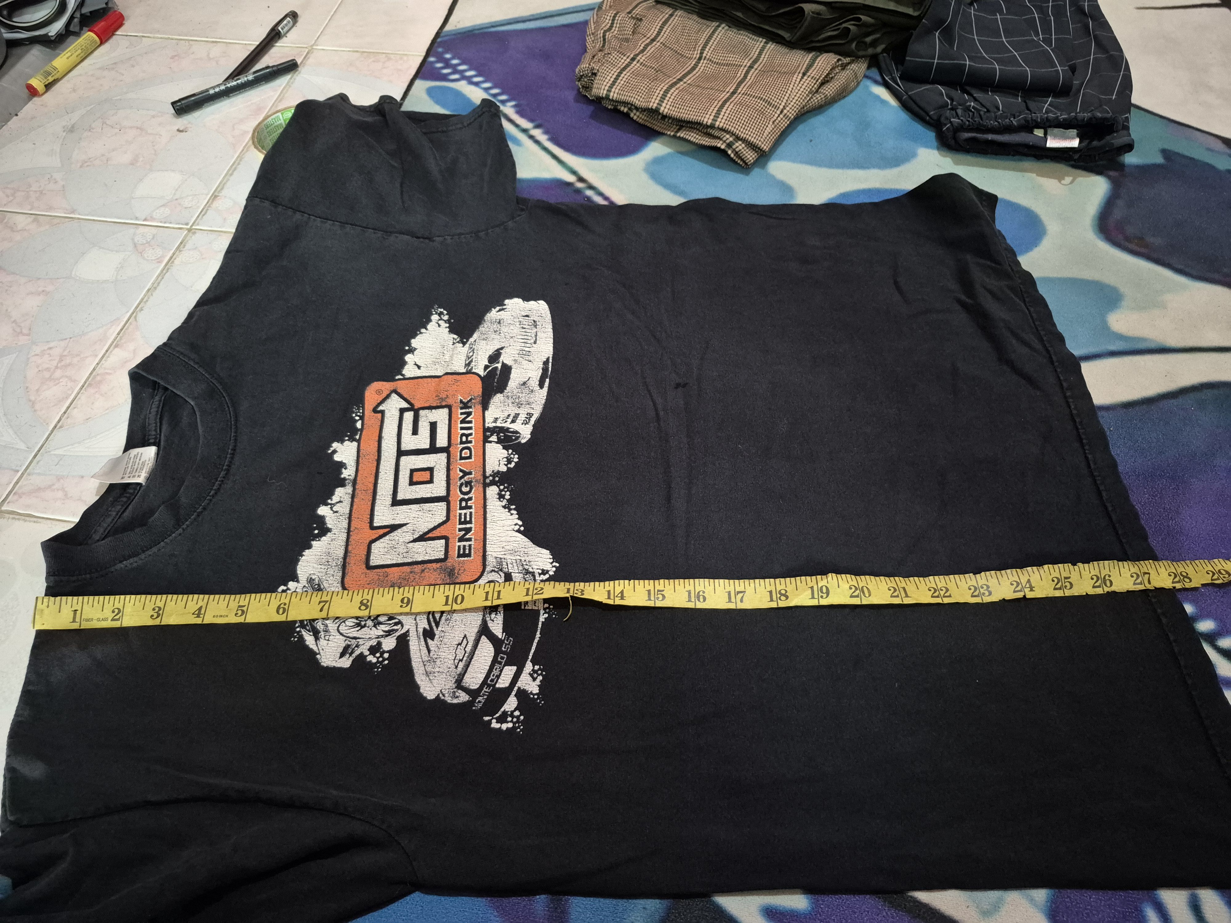 Vintage 🔥 Vintage Y2K Nos Energy Drink Promo Tee Car Racing Size US L / EU 52-54 / 3 - 9 Thumbnail