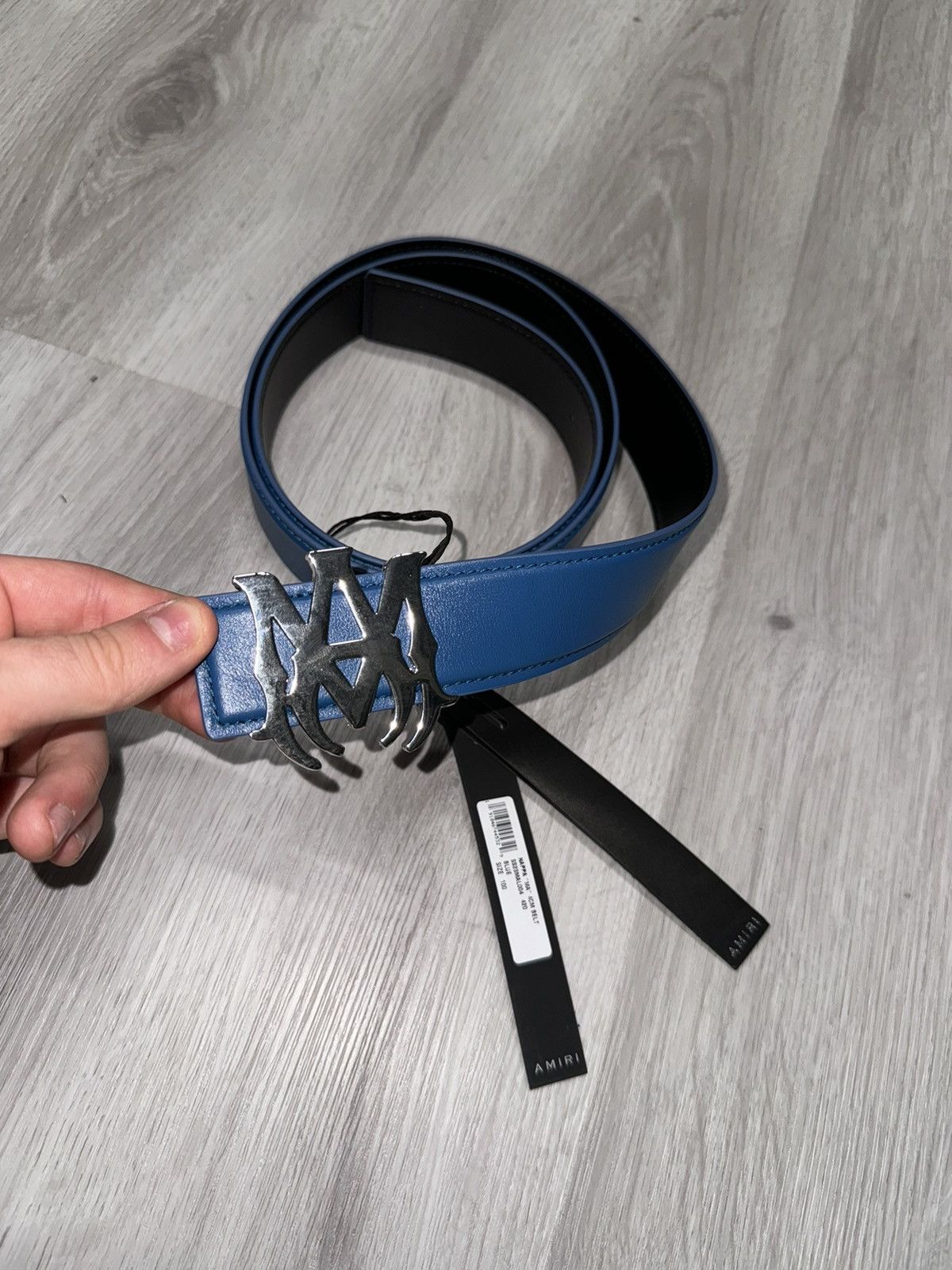 Amiri Amiri NAPPA 4CM Belt | Grailed