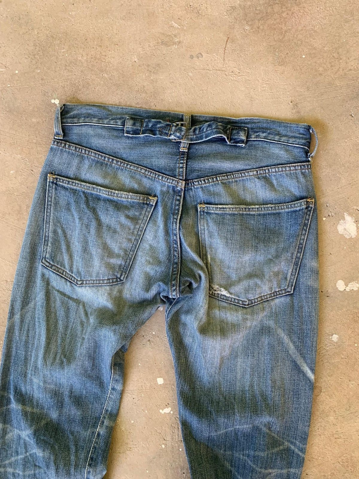 BEAUTY&YOUTH Beauty & Youth United Arrows Distressed Cinch Denim Size US 30 / EU 46 - 11 Thumbnail