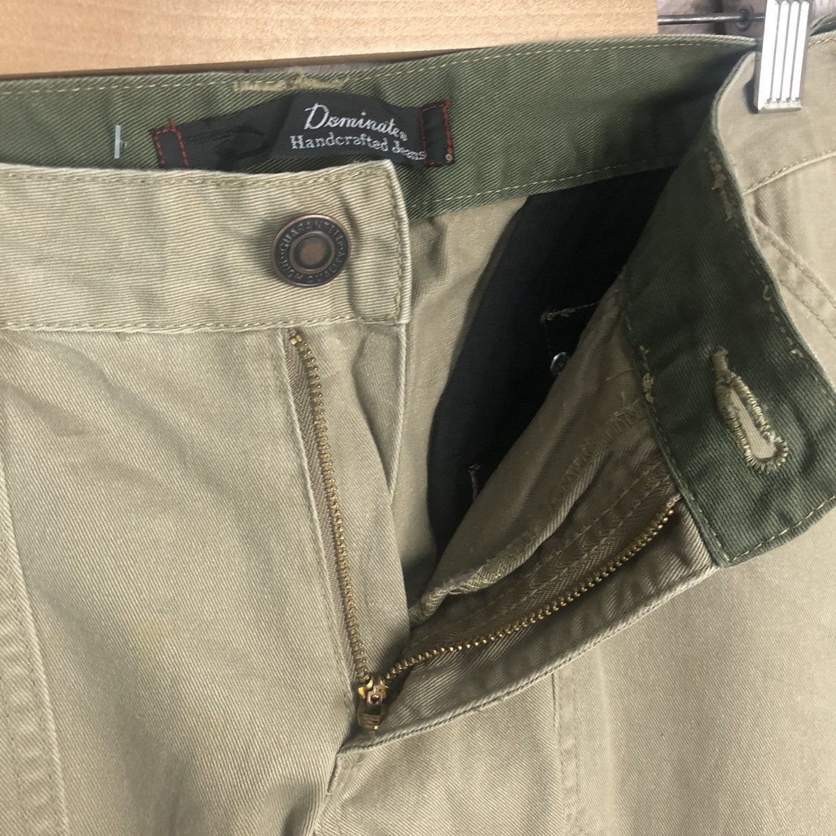 Japanese Brand Dominate japan utility Brown Cargo Multipocket Pants #A365 Size US 31 - 15 Thumbnail