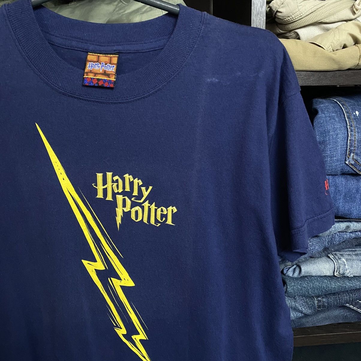 Cartoon Network Vintage Harry Potter 2001 Big Logo Movie tee size S Size US S / EU 44-46 / 1 - 8 Thumbnail