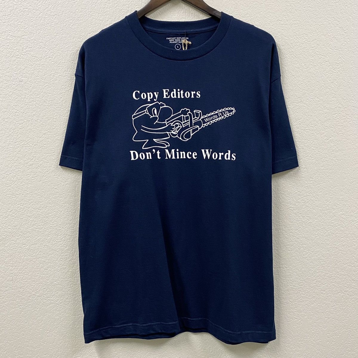 Japanese Brand × Other 2022 FANTASY EXPLOSION COPY EDITORS MINCE WORDS T-SHIRT (L) Size US L / EU 52-54 / 3 - 1 Thumbnail